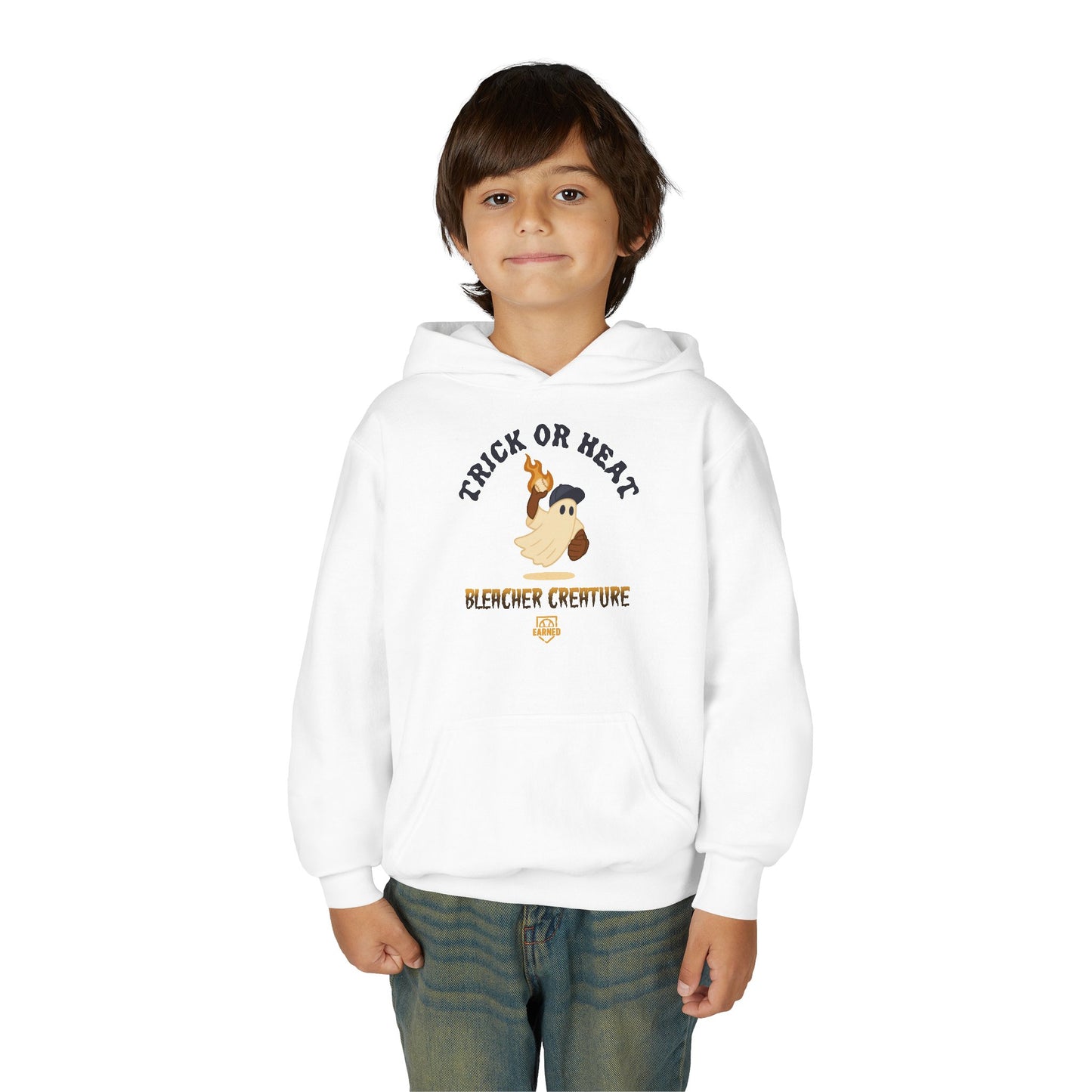 TRICK OR HEAT Youth Hoodie - BLEACHER CREATURE Collection