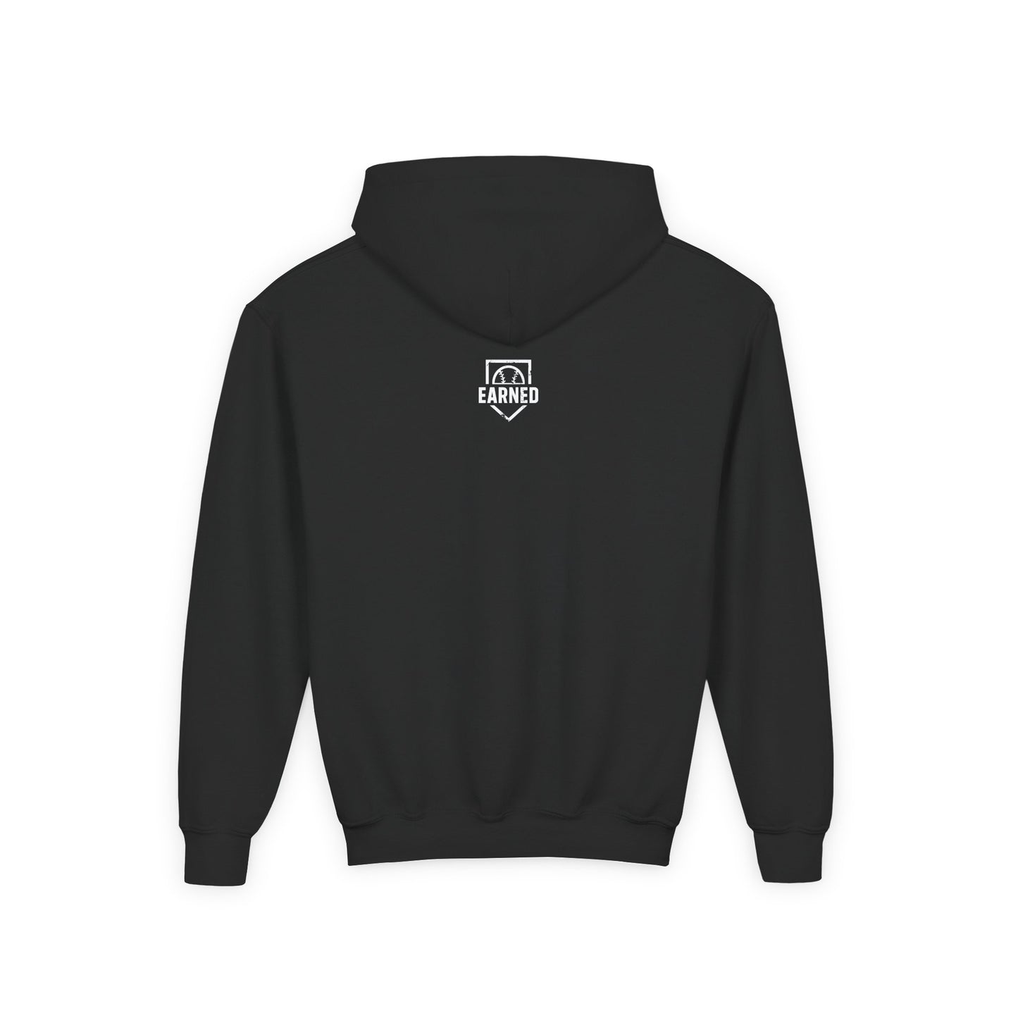 BASEBALL READY Youth Hoodie (White Logo)