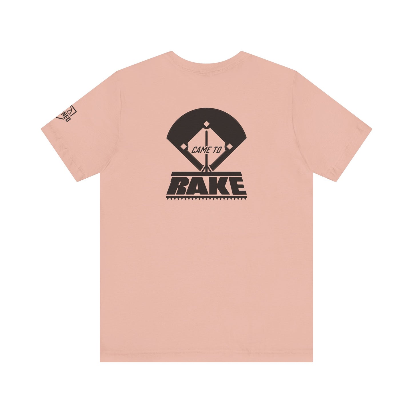 CAME TO RAKE Tee (Black Font)