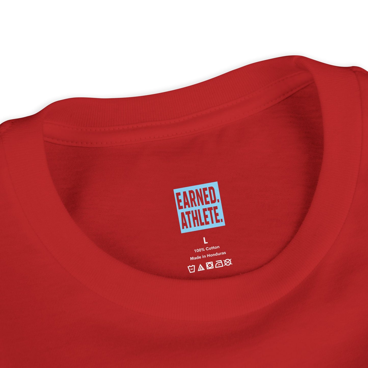 CAGE WORK MAKES GAME WORK Youth Tee (Blue Font)