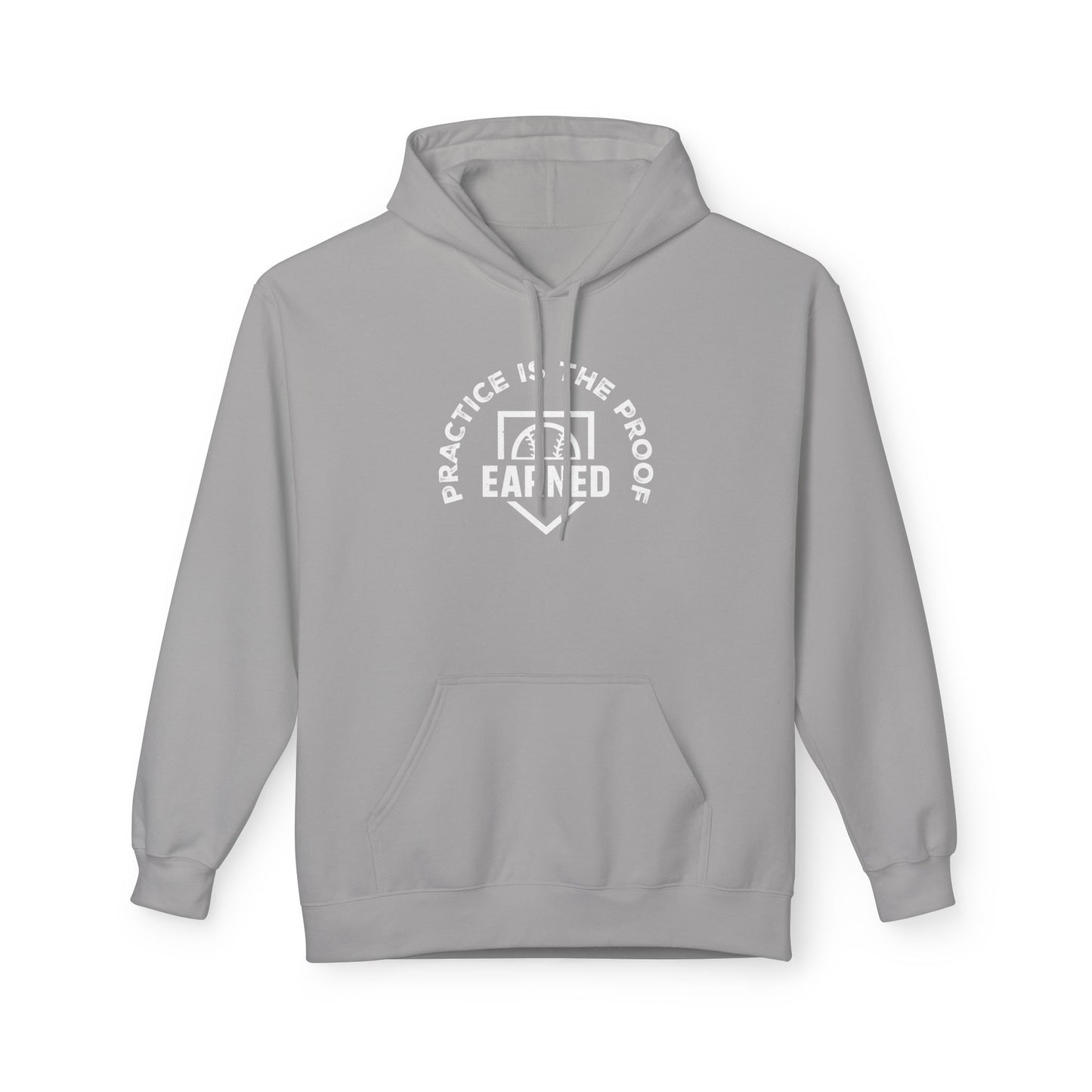 PRACTICE IS THE PROOF Hoodie (White Font)