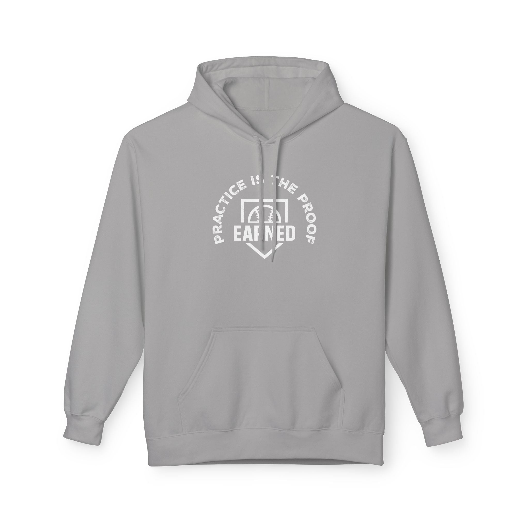 PRACTICE IS THE PROOF Hoodie (White Font)