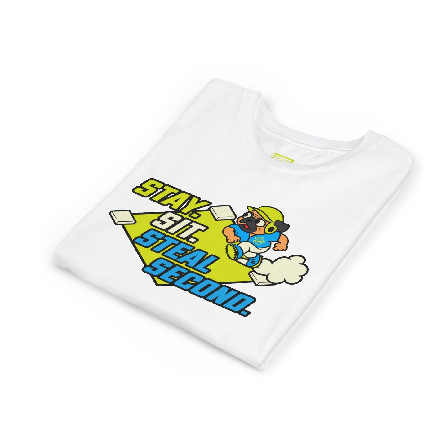 SIT. STAY. STEAL SECOND. Youth Tee - BARK PARK Collection