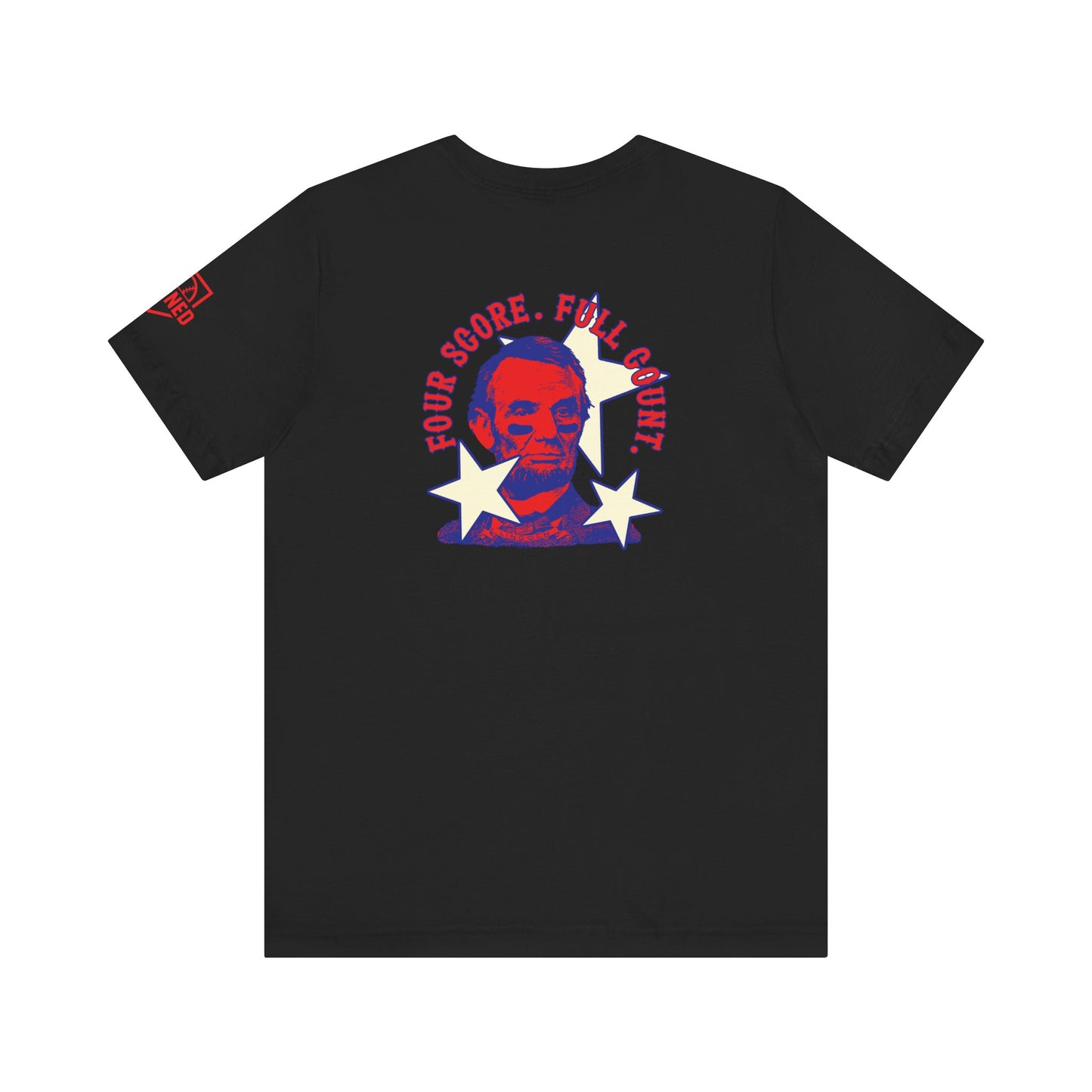 FOUR SCORE. FULL COUNT. Tee