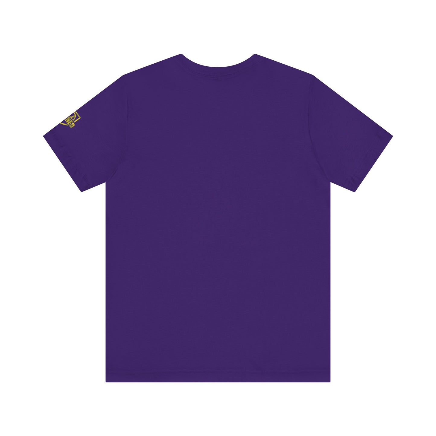 SHOWING UP ADDS UP Tee (Yellow Camo Font)