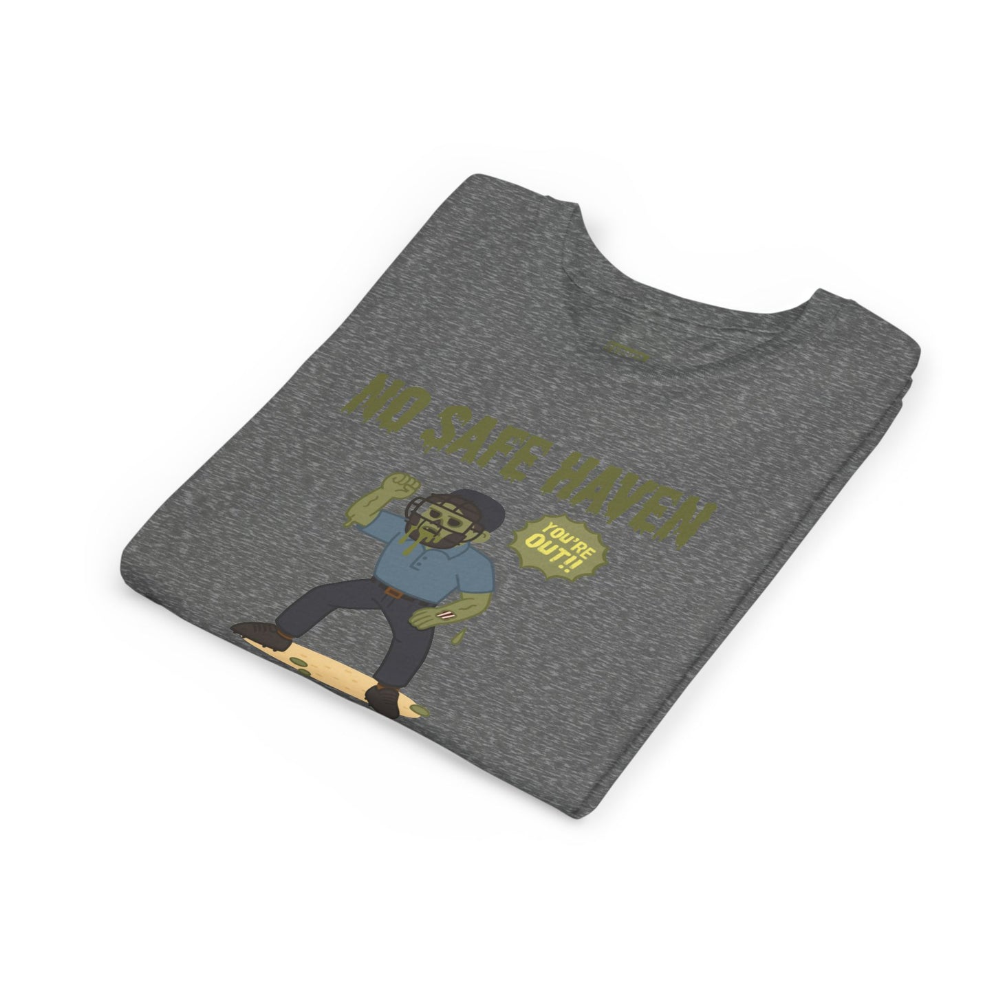 NO SAFE HAVEN Youth Tee - BLEACHER CREATURE Collection