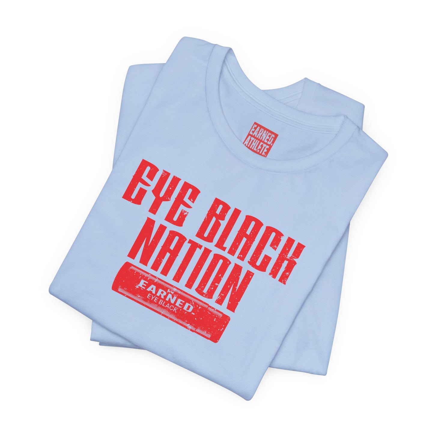 EYE BLACK NATION Tee (Red Font)