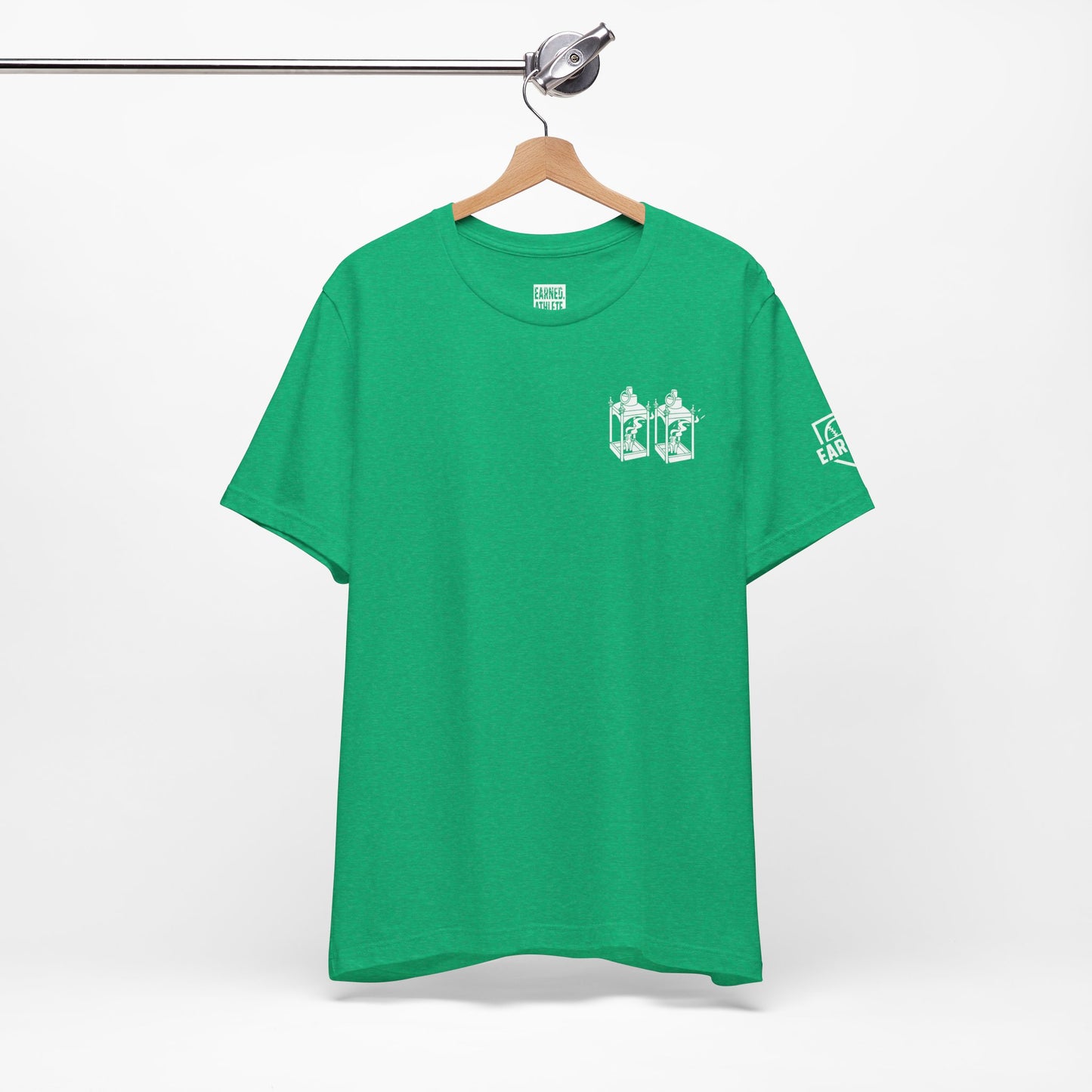 ONE IF BY LAND, TWO IF IT'S A DOUBLE Tee (Paul Revere White)