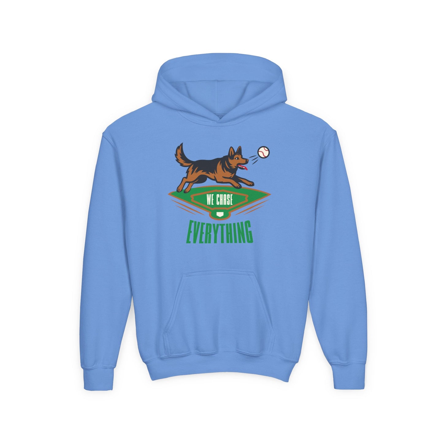 WE CHASE EVERYTHING Youth Hoodie - BARK PARK Collection