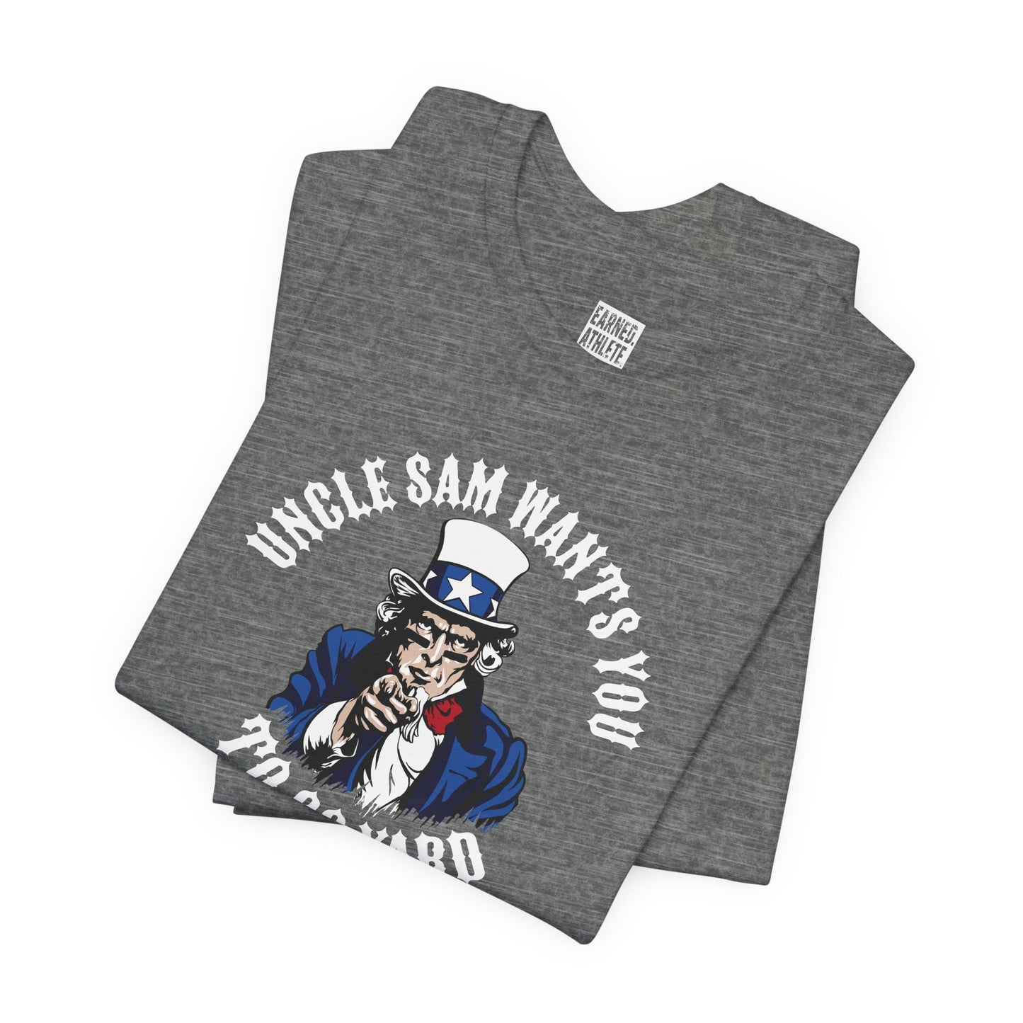 UNCLE SAM WANTS YOU Tee (White Font)