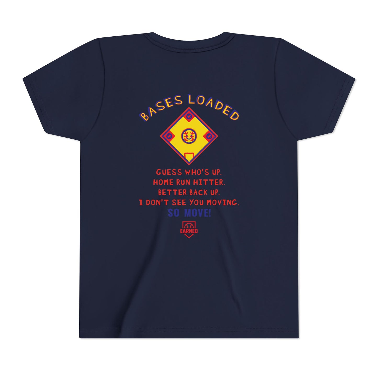 BASES LOADED Youth Tee - DUGOUT CHANT Collection