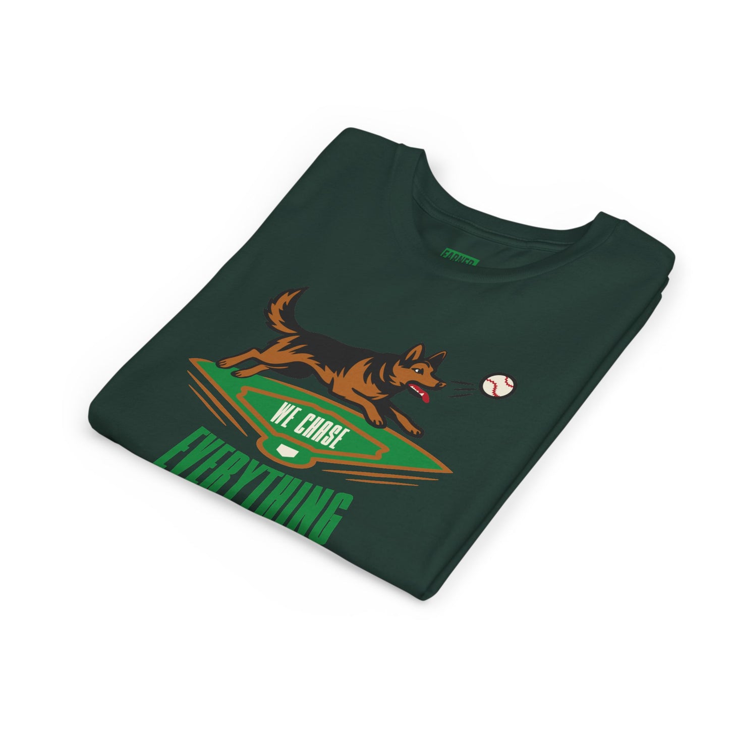 WE CHASE EVERYTHING Youth Tee - BARK PARK Collection