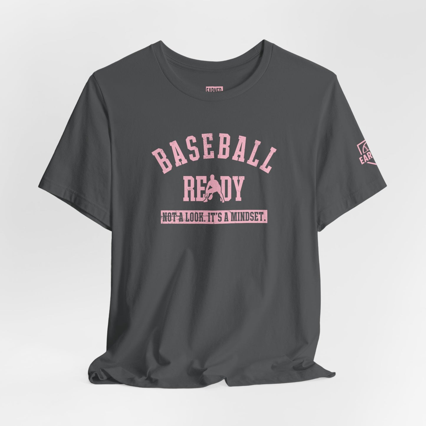 BASEBALL READY Tee (Pink Font)