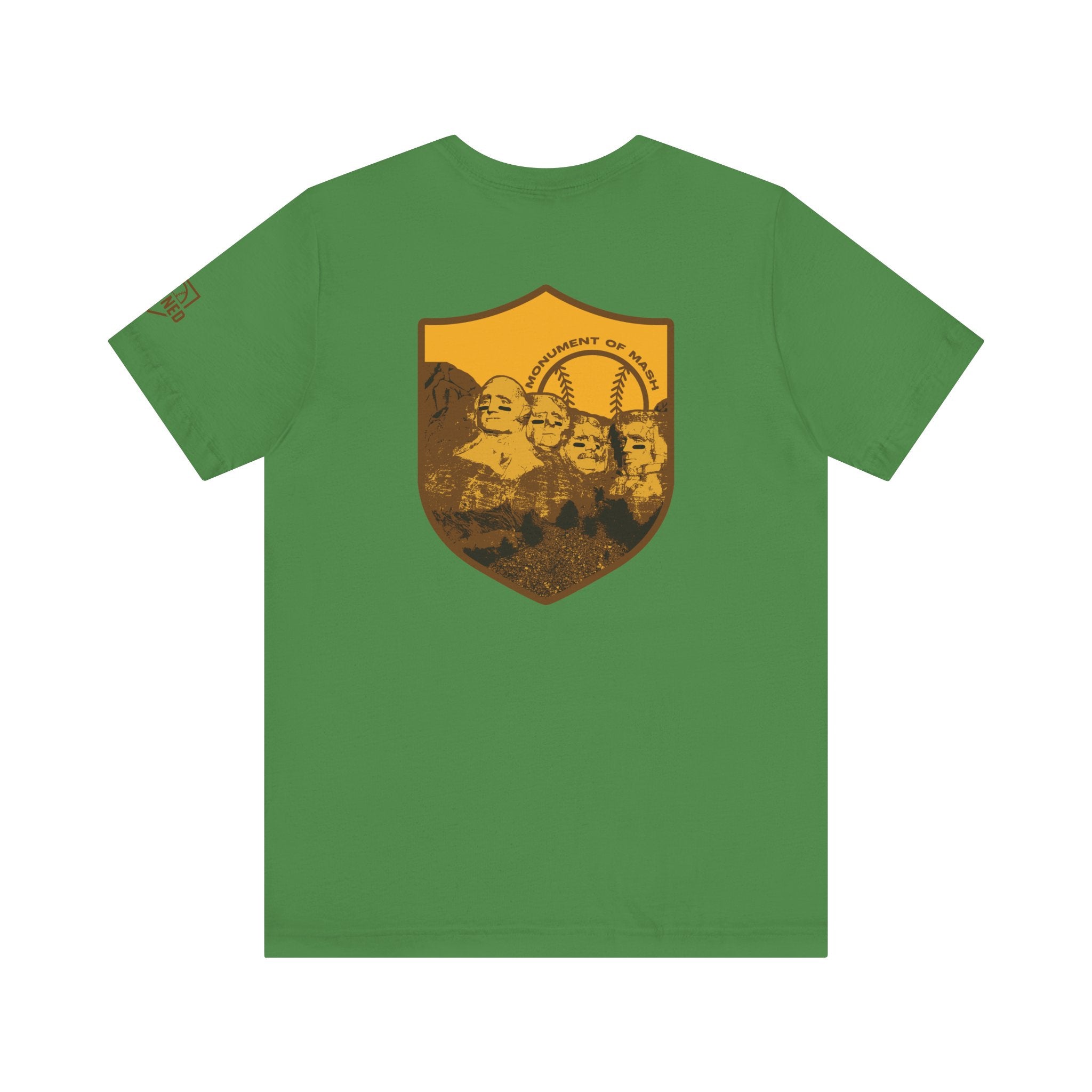 MONUMENT OF MASH Tee (Gold & Brown)