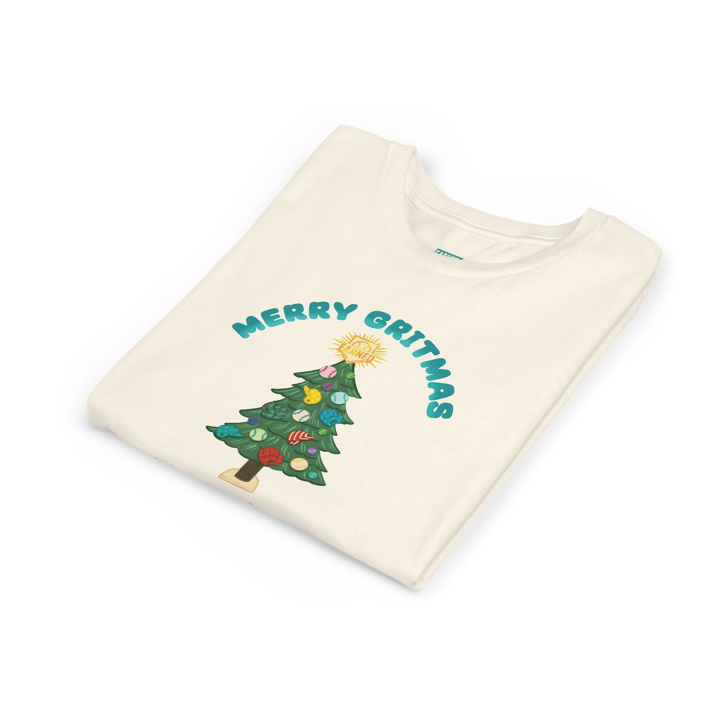 MERRY GRITMAS Youth Tee - SLEIGH SQUAD Collection