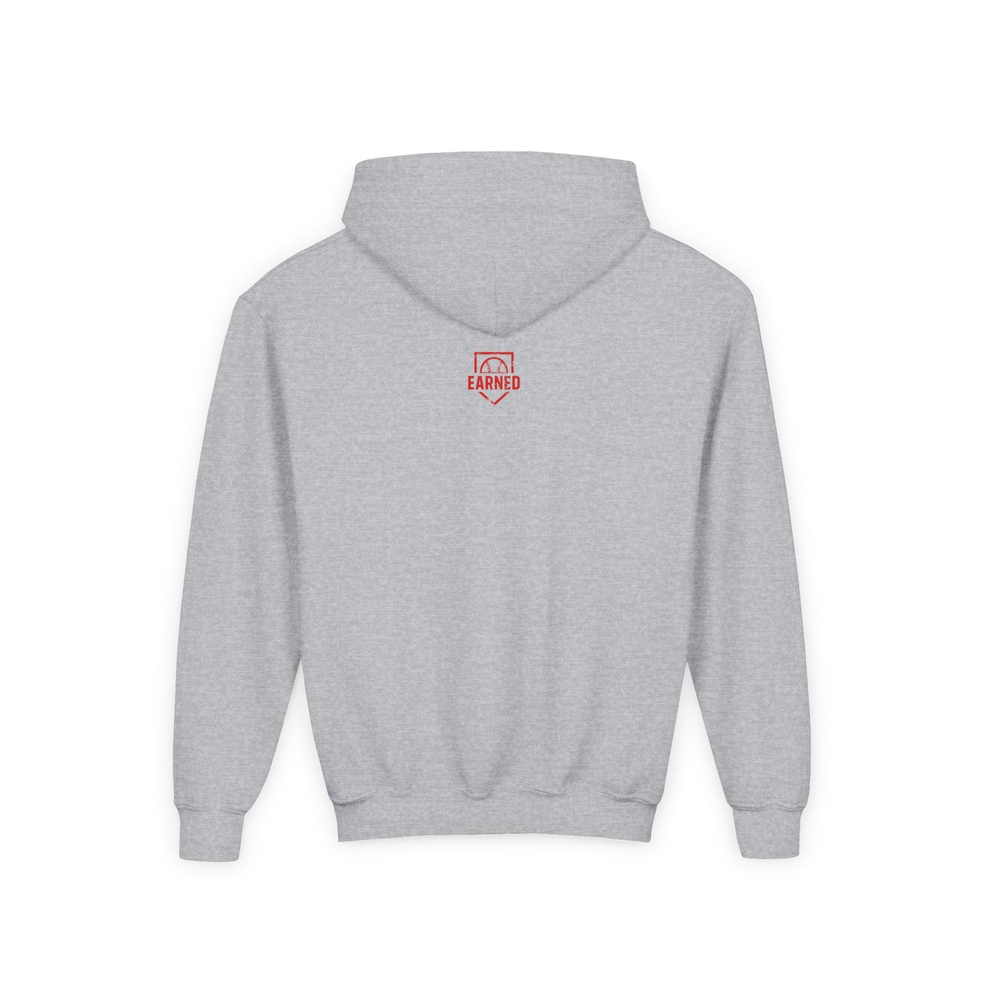 YULE NEVER OUTWORK ME Youth Hoodie - SLEIGH SQUAD Collection