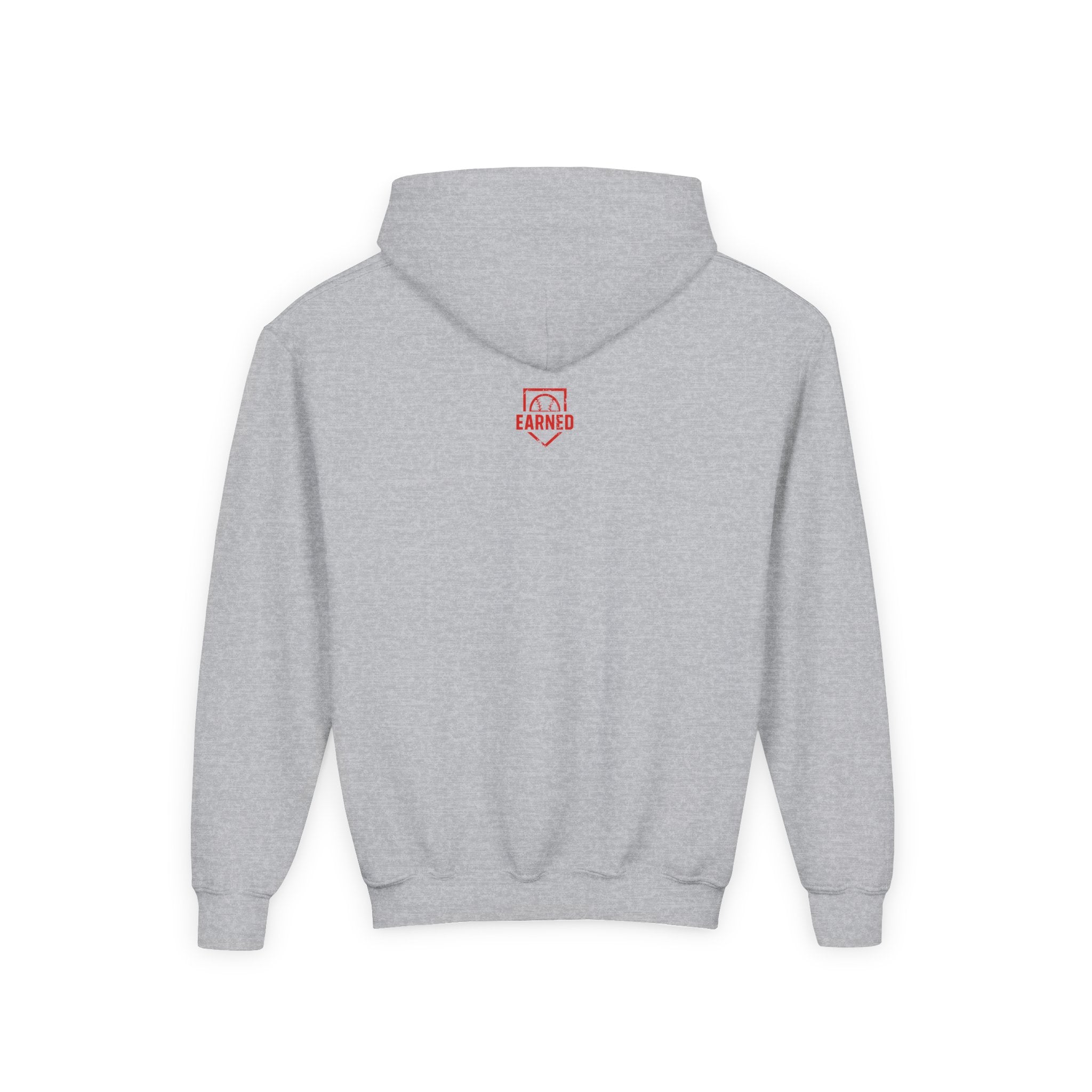YULE NEVER OUTWORK ME Youth Hoodie - SLEIGH SQUAD Collection