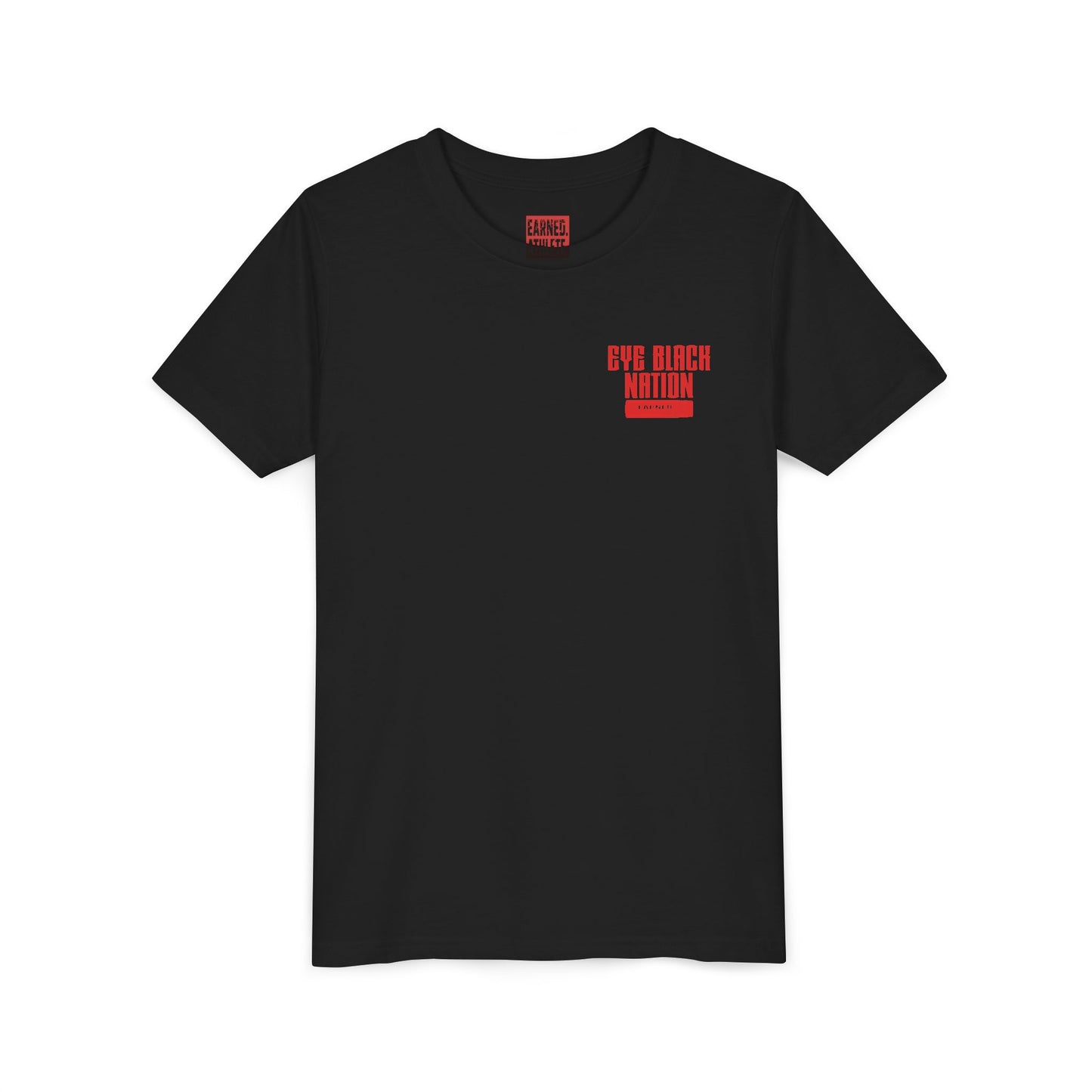 EYE BLACK NATION Youth Tee (Red Font)