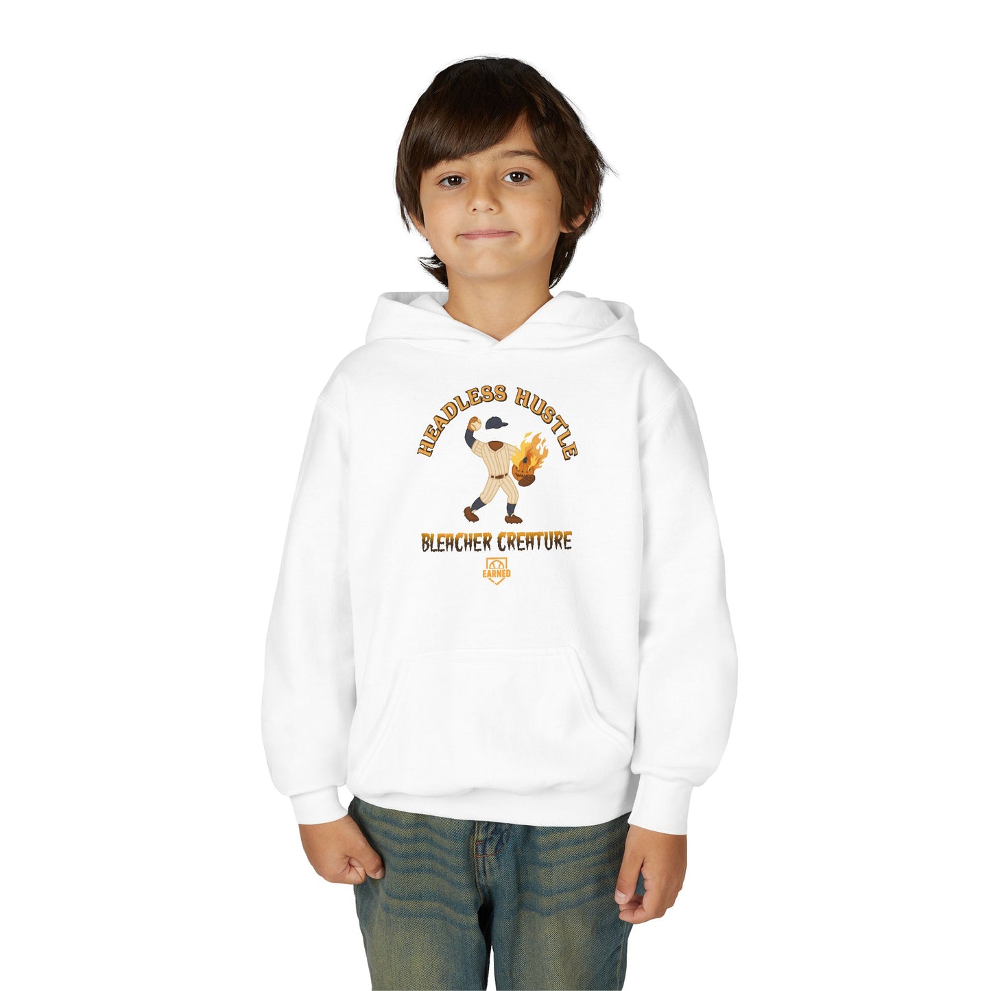 HEADLESS HUSTLE Youth Hoodie - BLEACHER CREATURE Collection