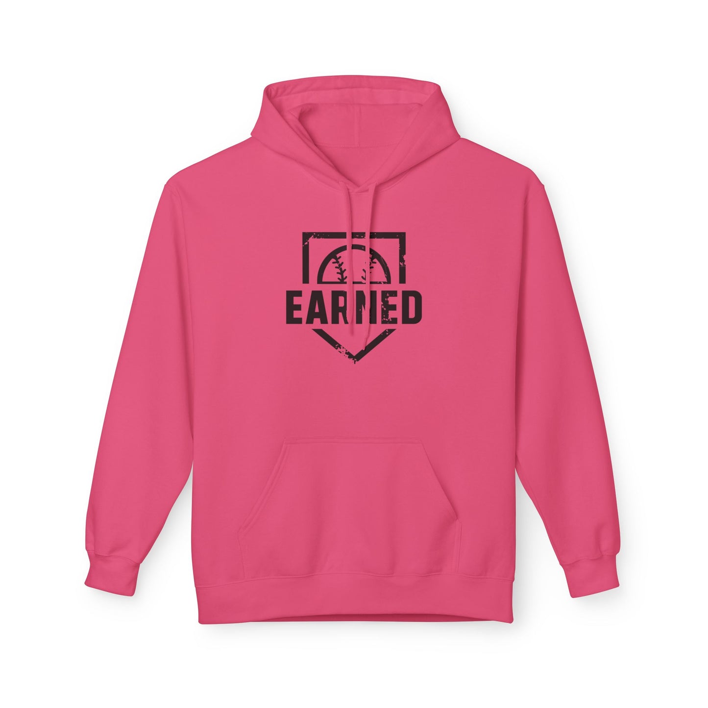 EARNED Logo Hoodie (Black Font)
