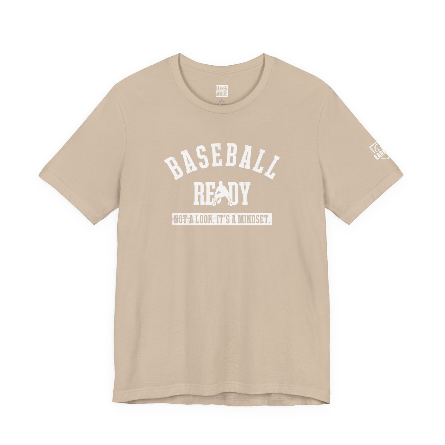 BASEBALL READY Tee (White Font)
