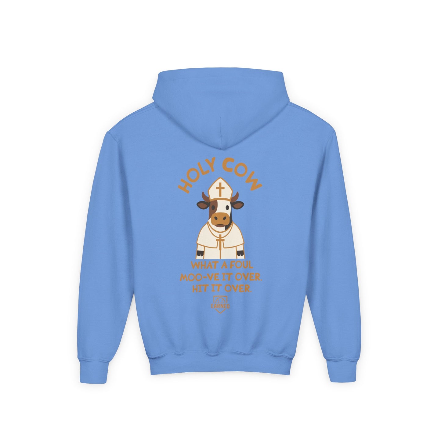 HOLY COW Youth Hoodie - DUGOUT CHANT Collection