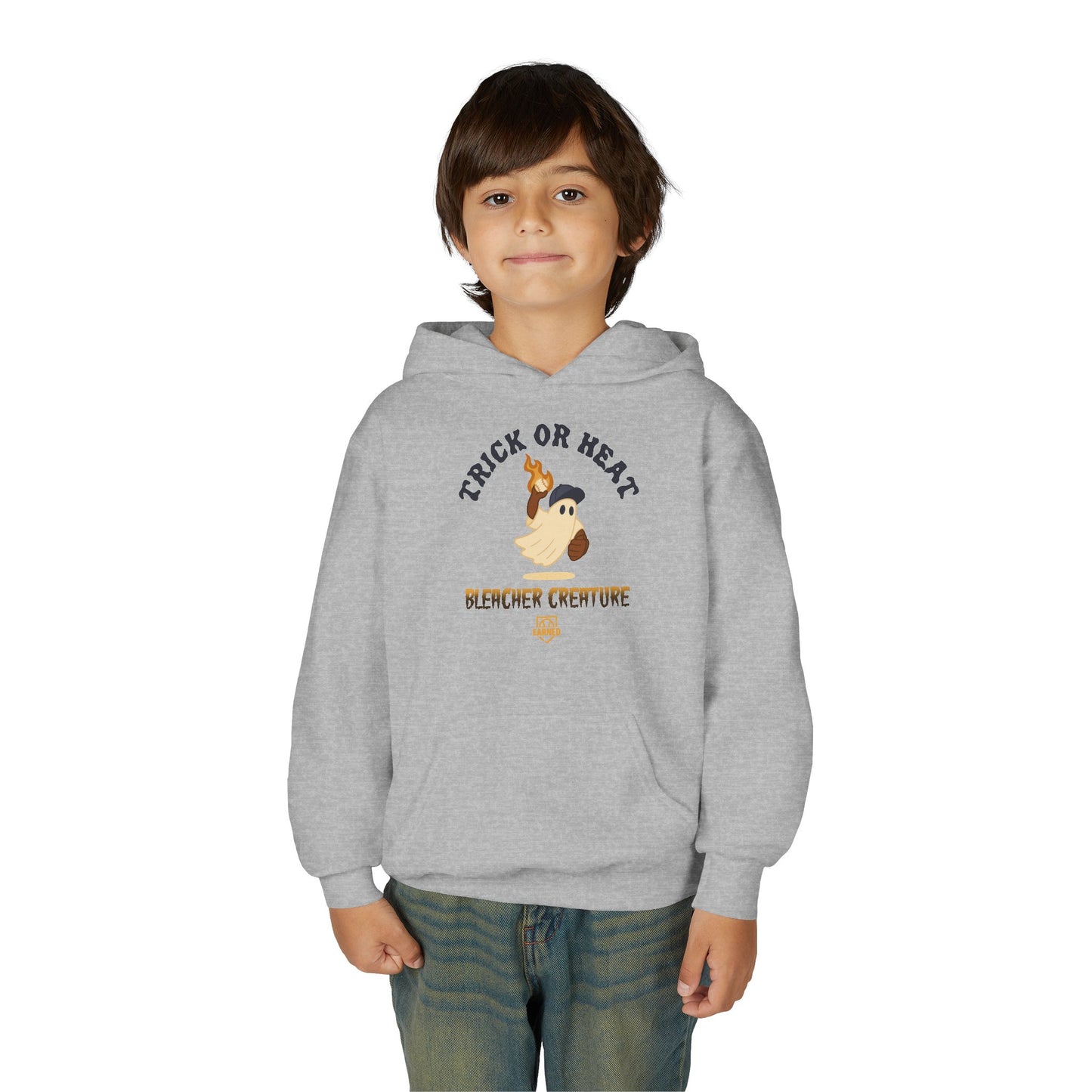TRICK OR HEAT Youth Hoodie - BLEACHER CREATURE Collection