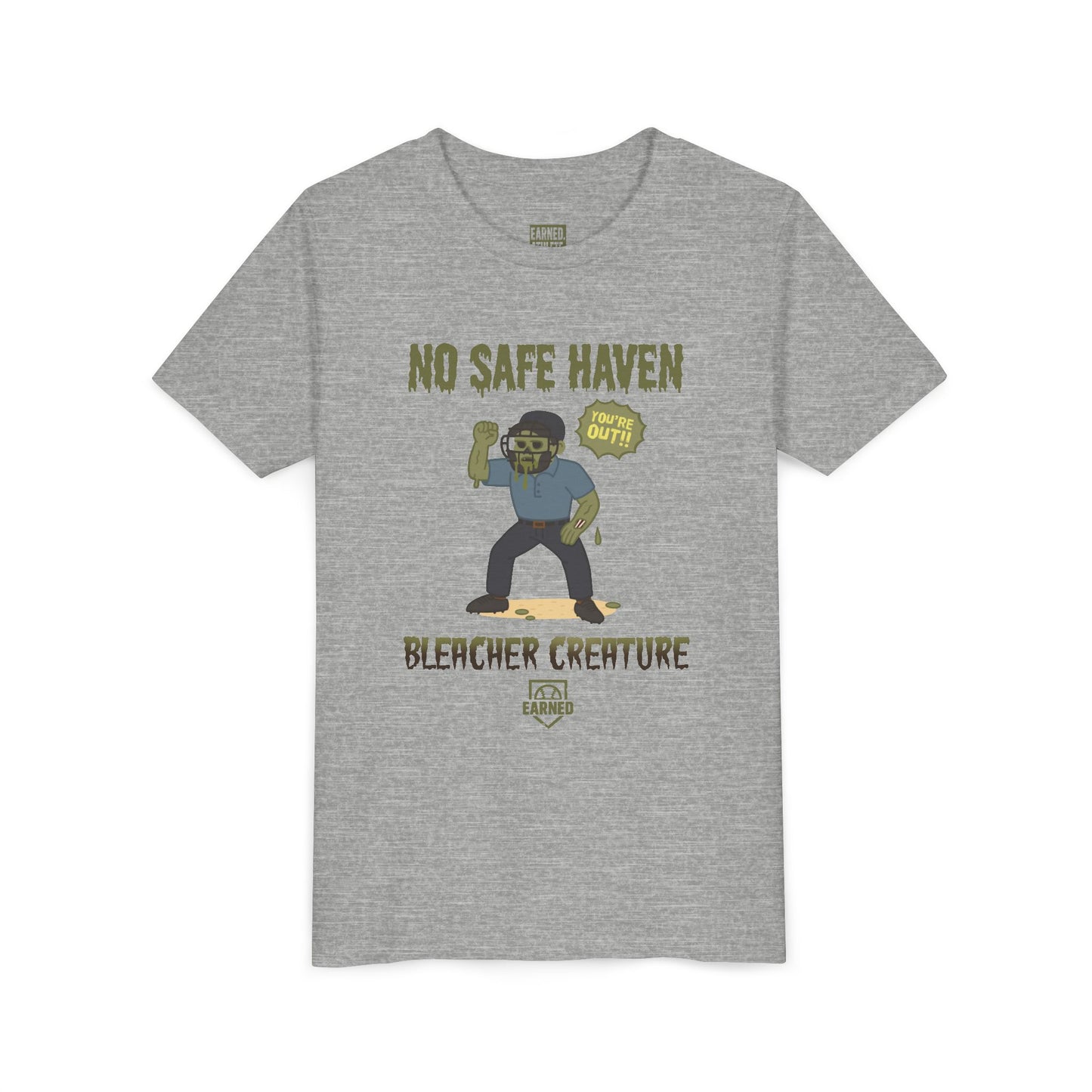 NO SAFE HAVEN Youth Tee - BLEACHER CREATURE Collection