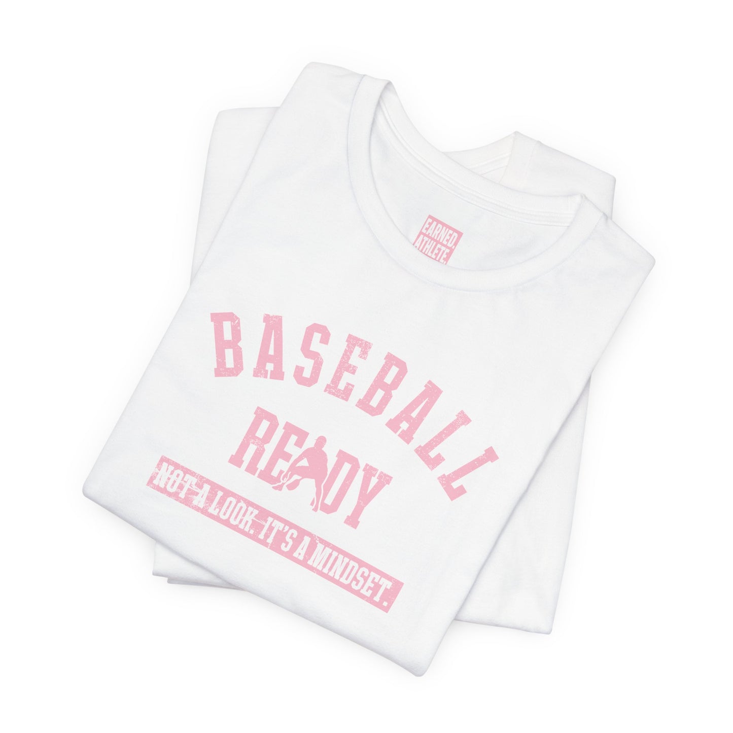 BASEBALL READY Tee (Pink Font)