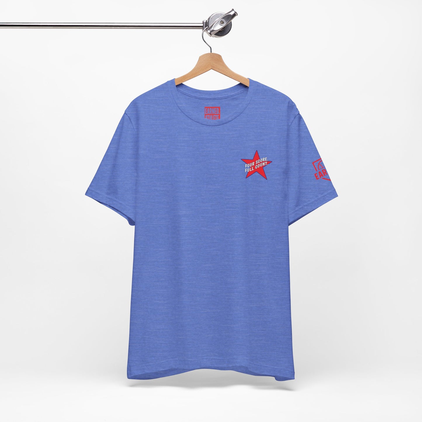 FOUR SCORE. FULL COUNT. Tee