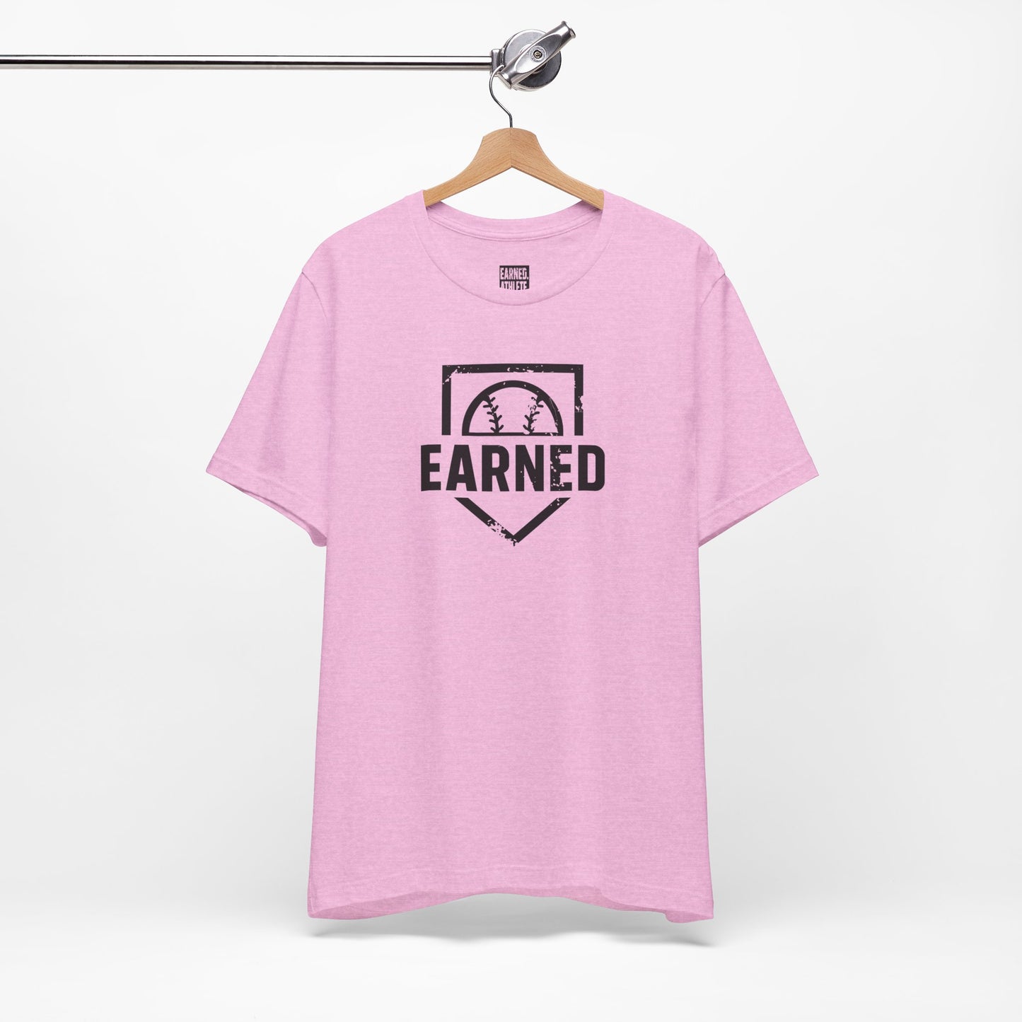 EARNED Logo Tee (Black Logo)