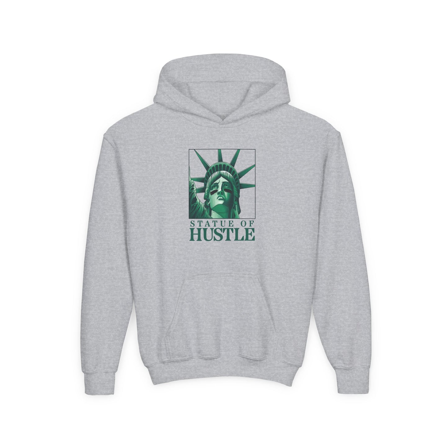 STATUE OF HUSTLE Youth Hoodie - AMERICA 250 Collection