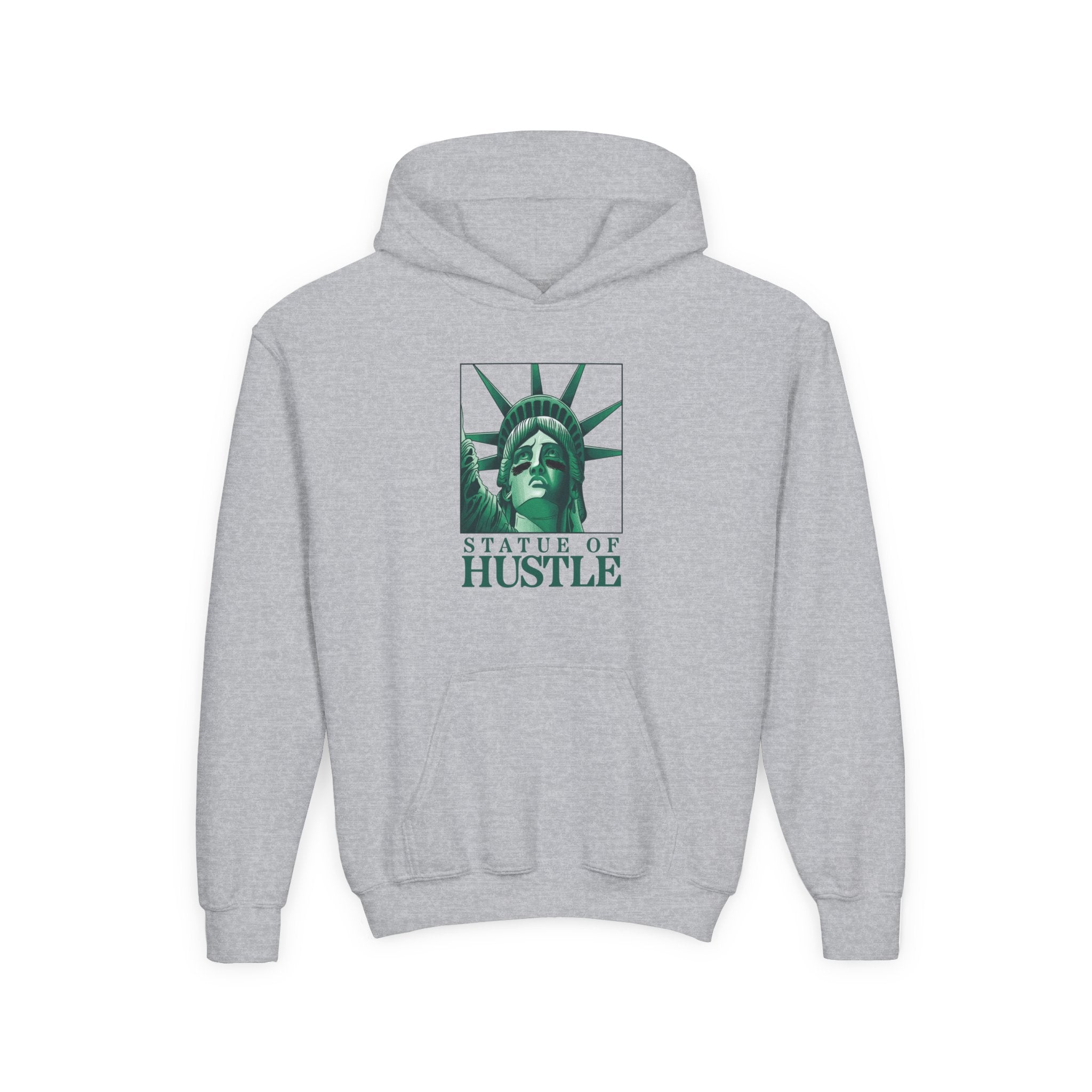 STATUE OF HUSTLE Youth Hoodie - AMERICA 250 Collection