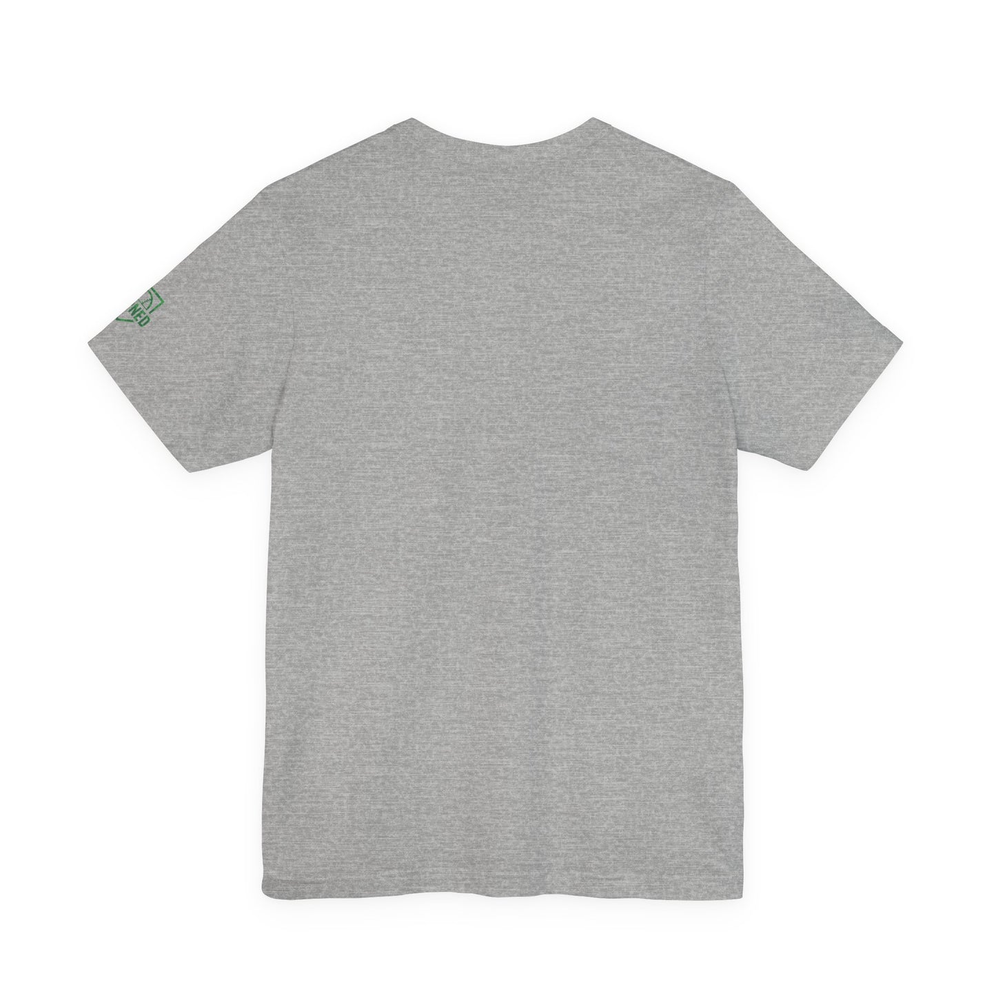SHOWING UP ADDS UP Tee (Green Camo Font)