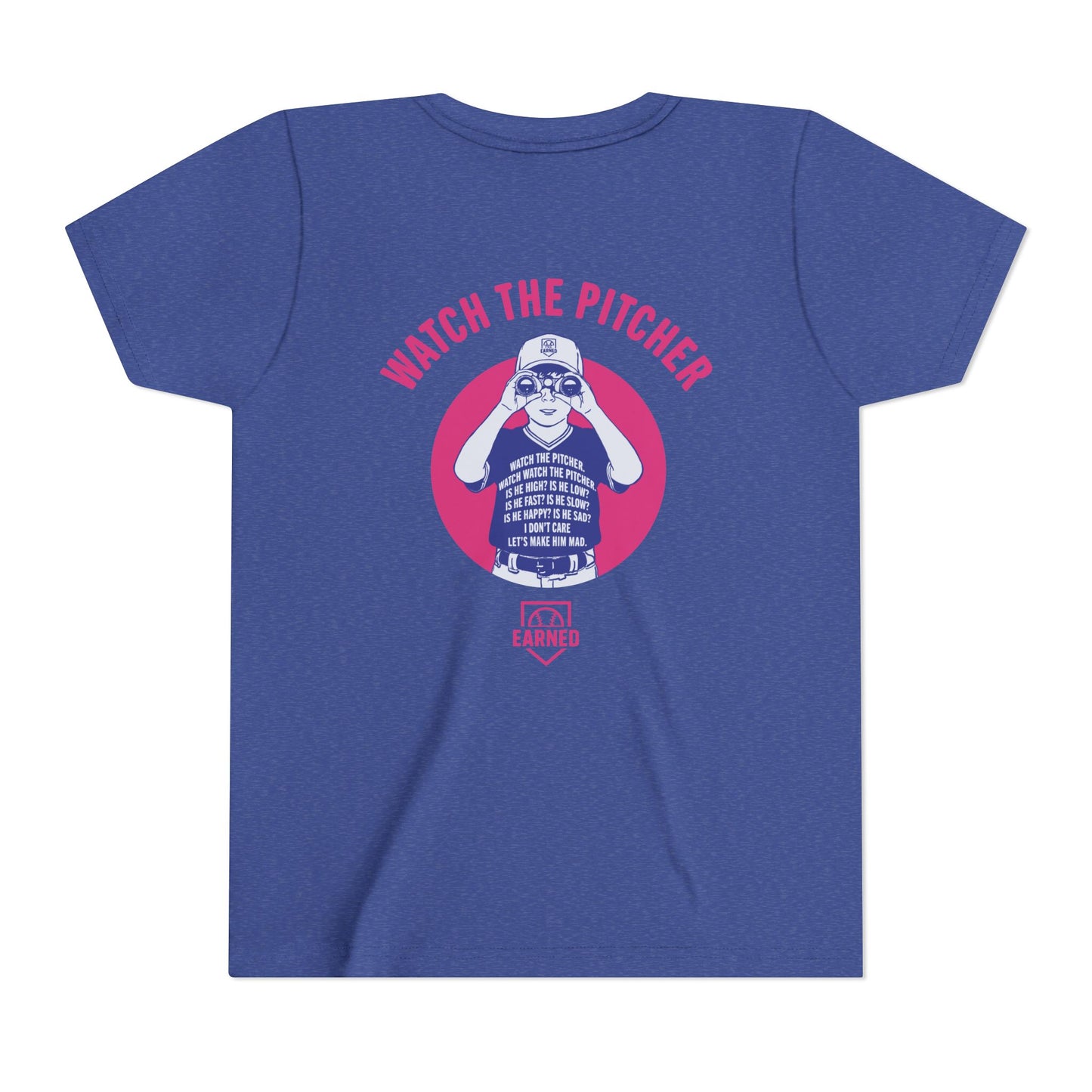 WATCH THE PITCHER Youth Tee - DUGOUT CHANT Collection