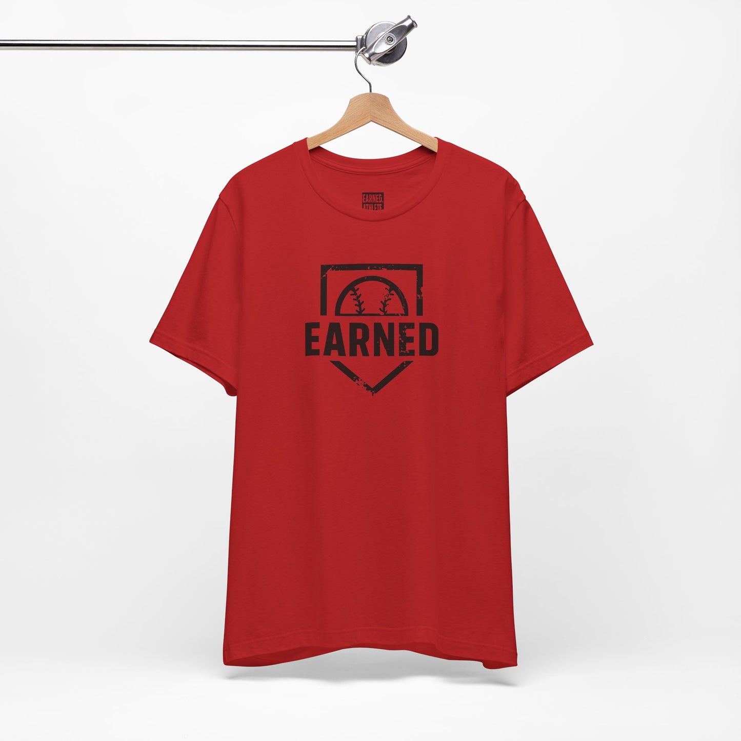 EARNED Logo Tee (Black Logo)