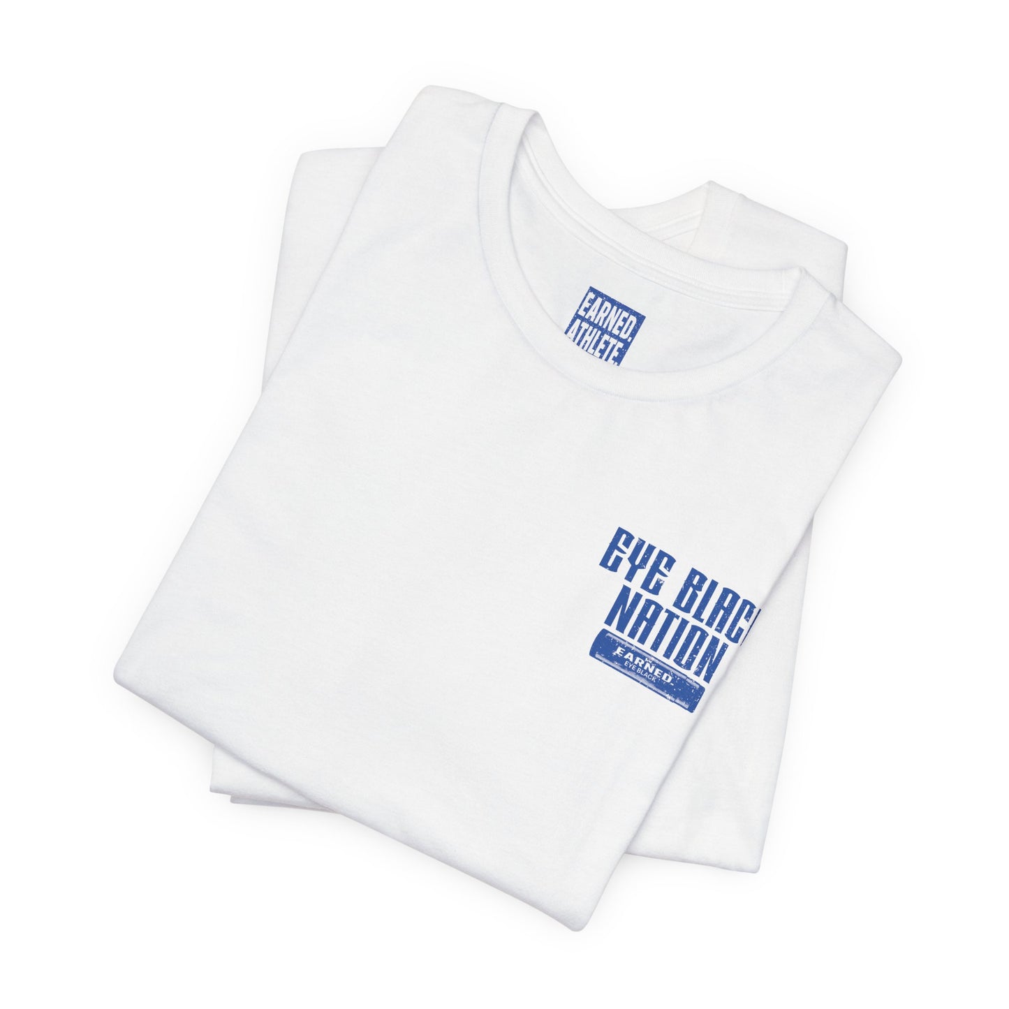 EYE BLACK NATION / WARRIOR Tee (Blue Font)
