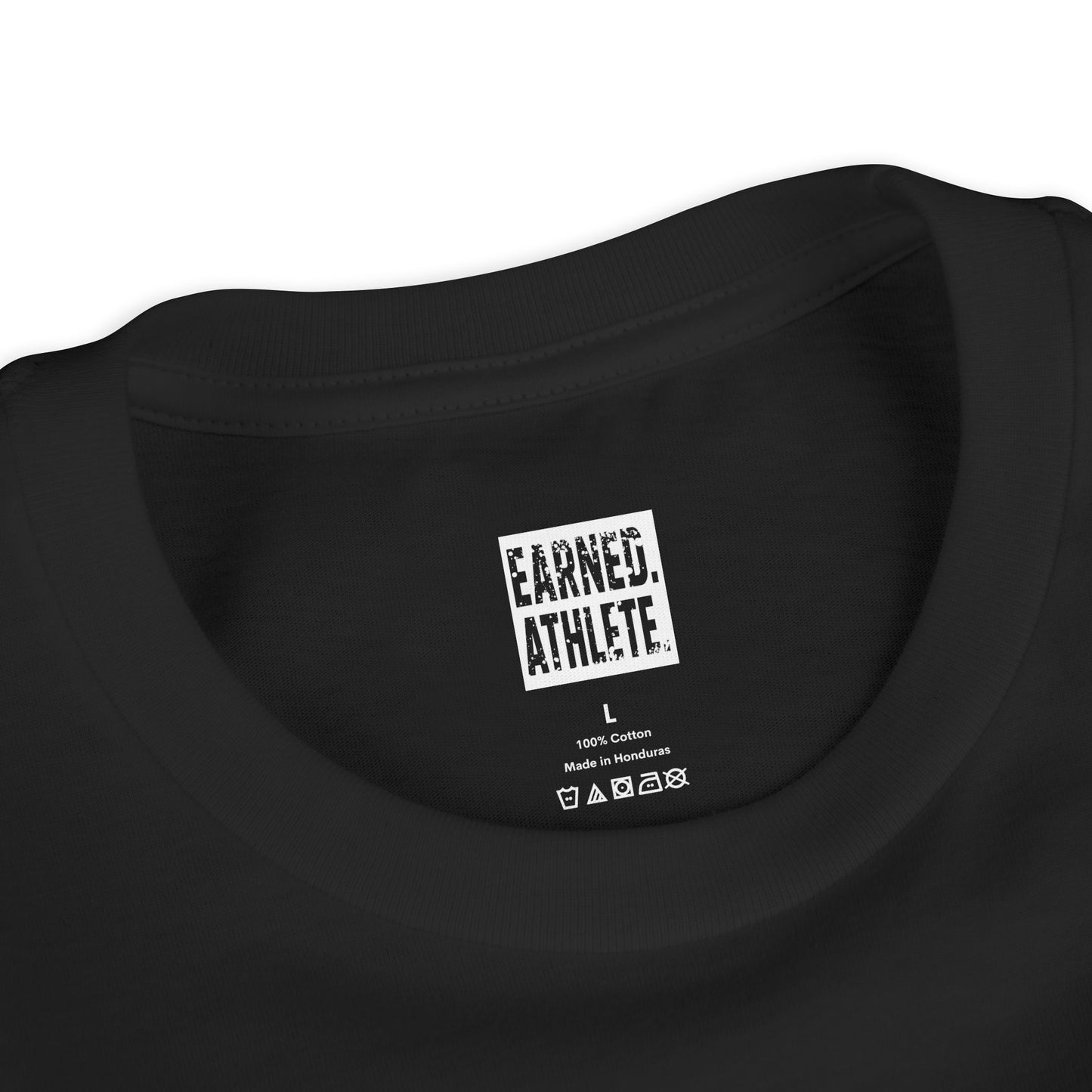 EARNED Logo Youth Tee (White Font)