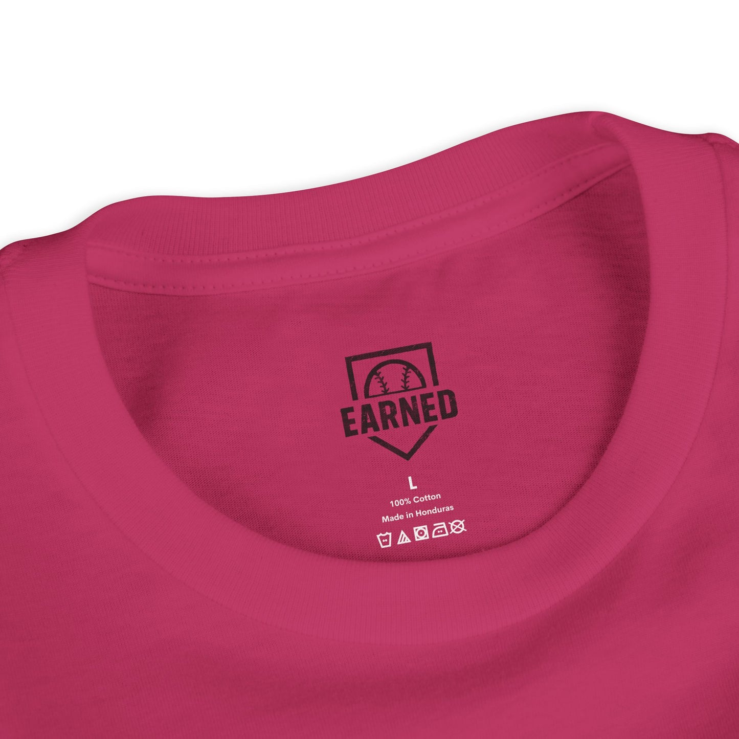 EARNED. ATHLETE. Logo Youth Tee (Black Font)