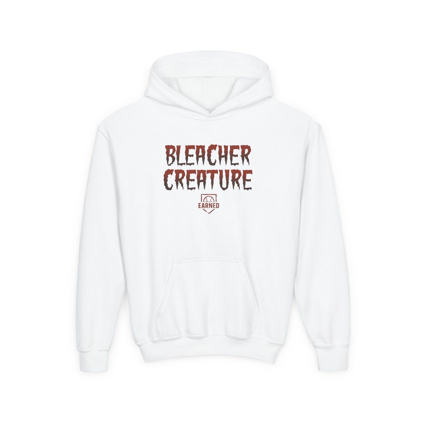 BLEACHER CREATURE Youth Hoodie (Red Halloween Logo)