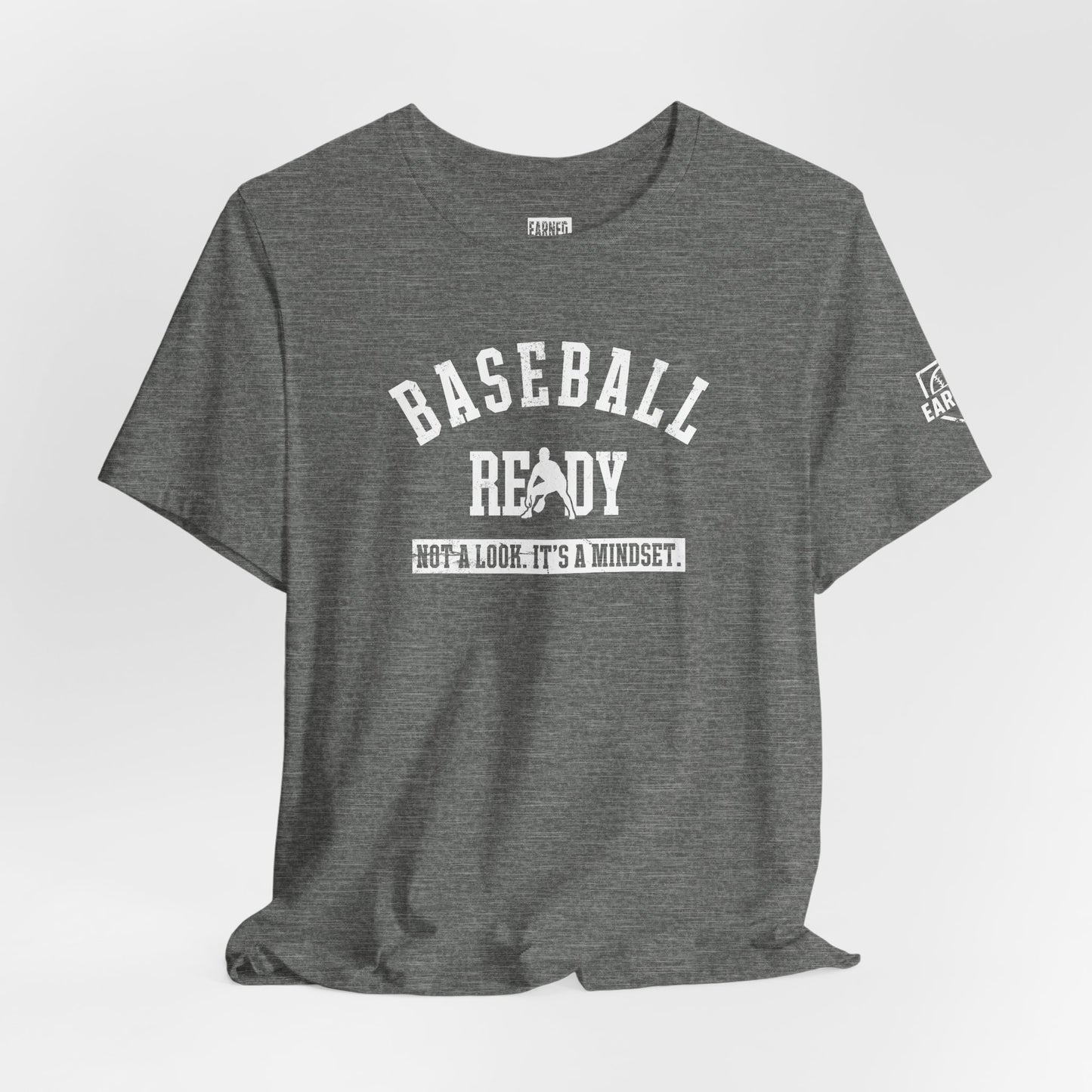 BASEBALL READY Tee (White Font)