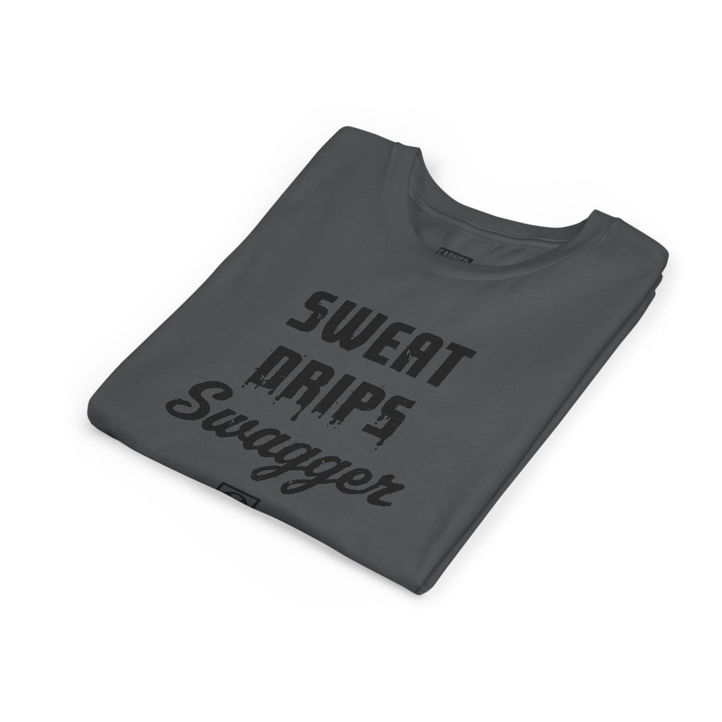 SWEAT DRIPS SWAGGER Youth Tee (Black Font)