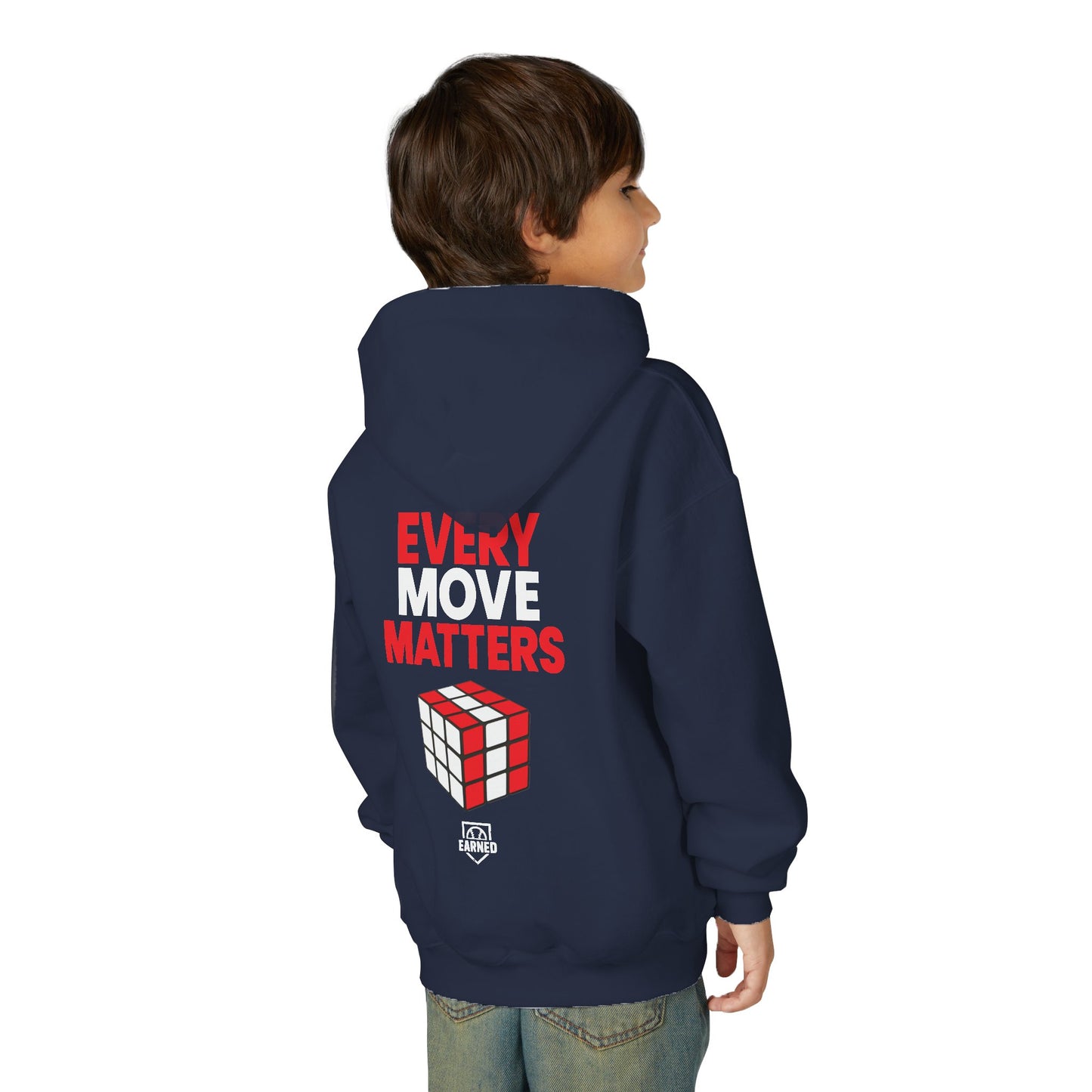 EVERY MOVE MATTERS Youth Hoodie - BASEBALL IQ Collection