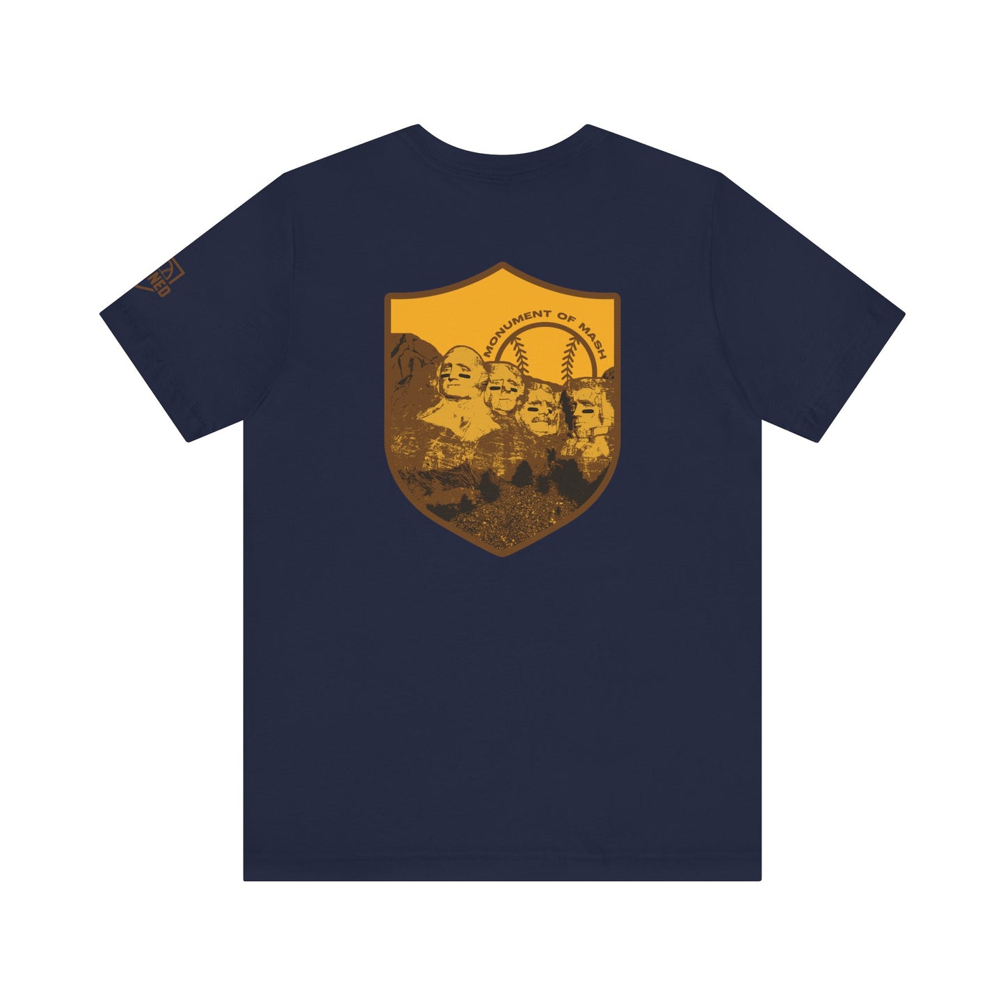 MONUMENT OF MASH Tee (Gold & Brown)