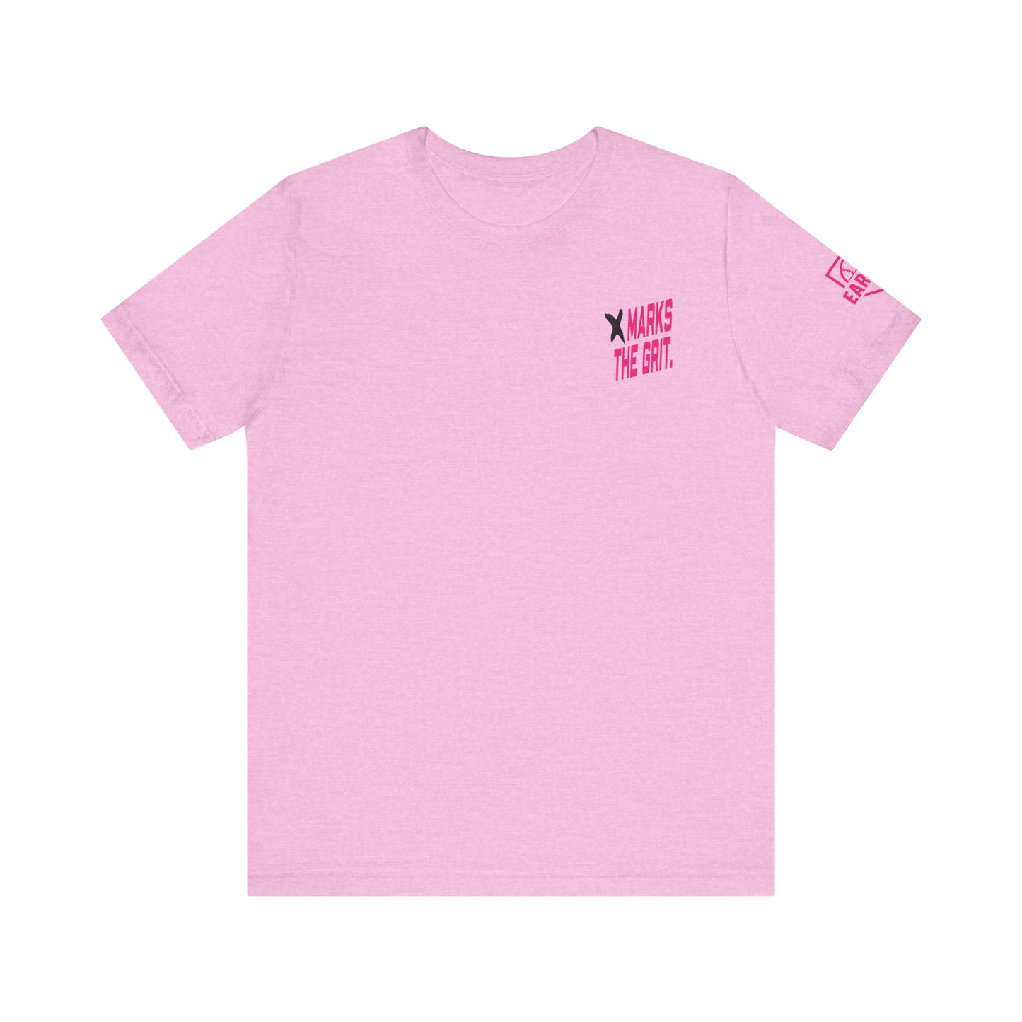 X MARKS THE GRIT Tee (Black X, Pink font)