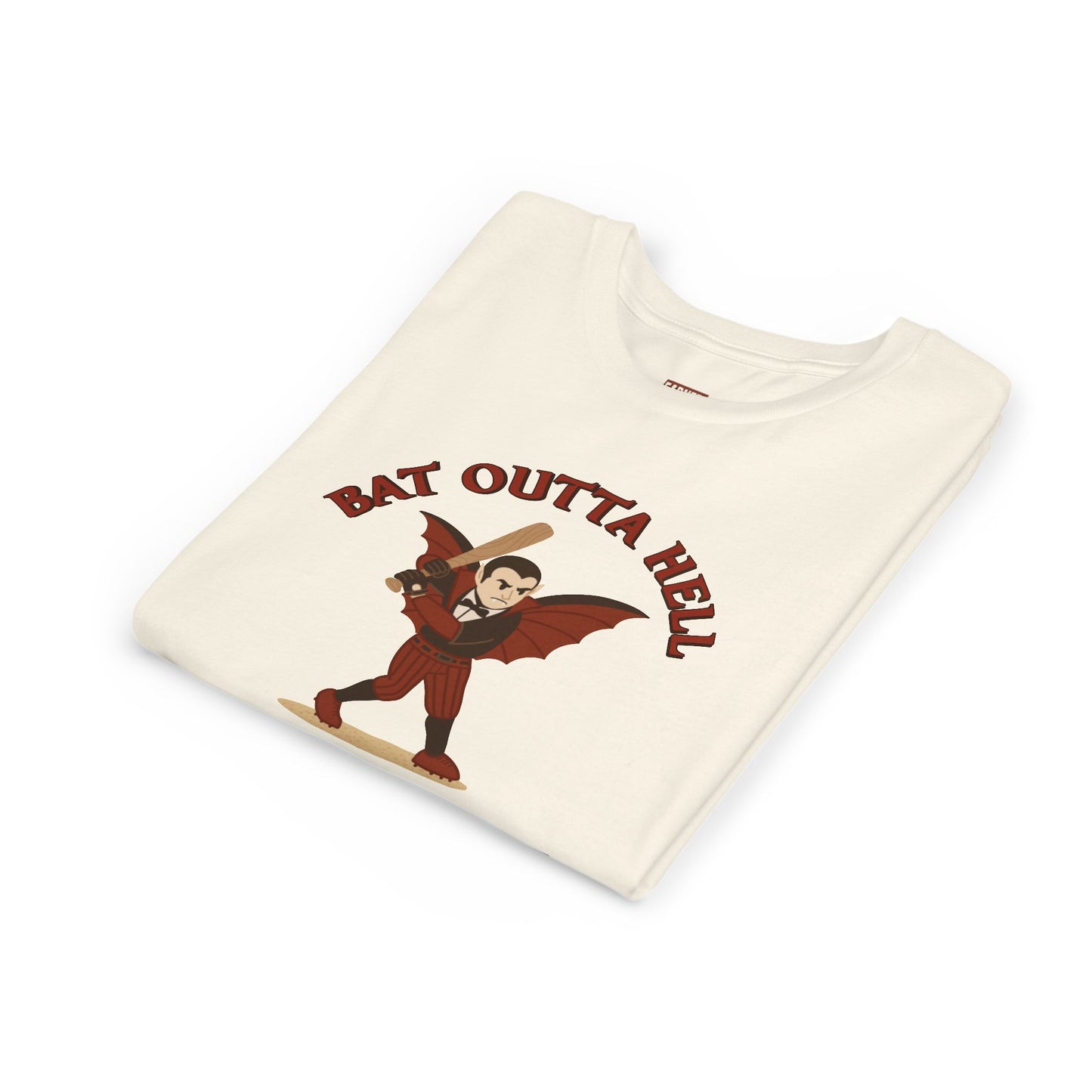 BAT OUTTA HELL Youth Tee - BLEACHER CREATURE Collection