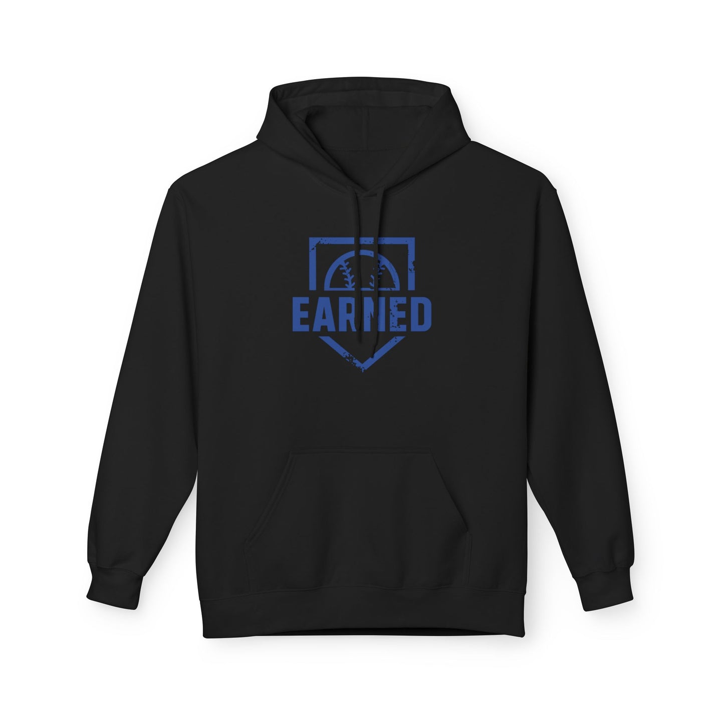 EARNED Logo Hoodie (Blue Font)