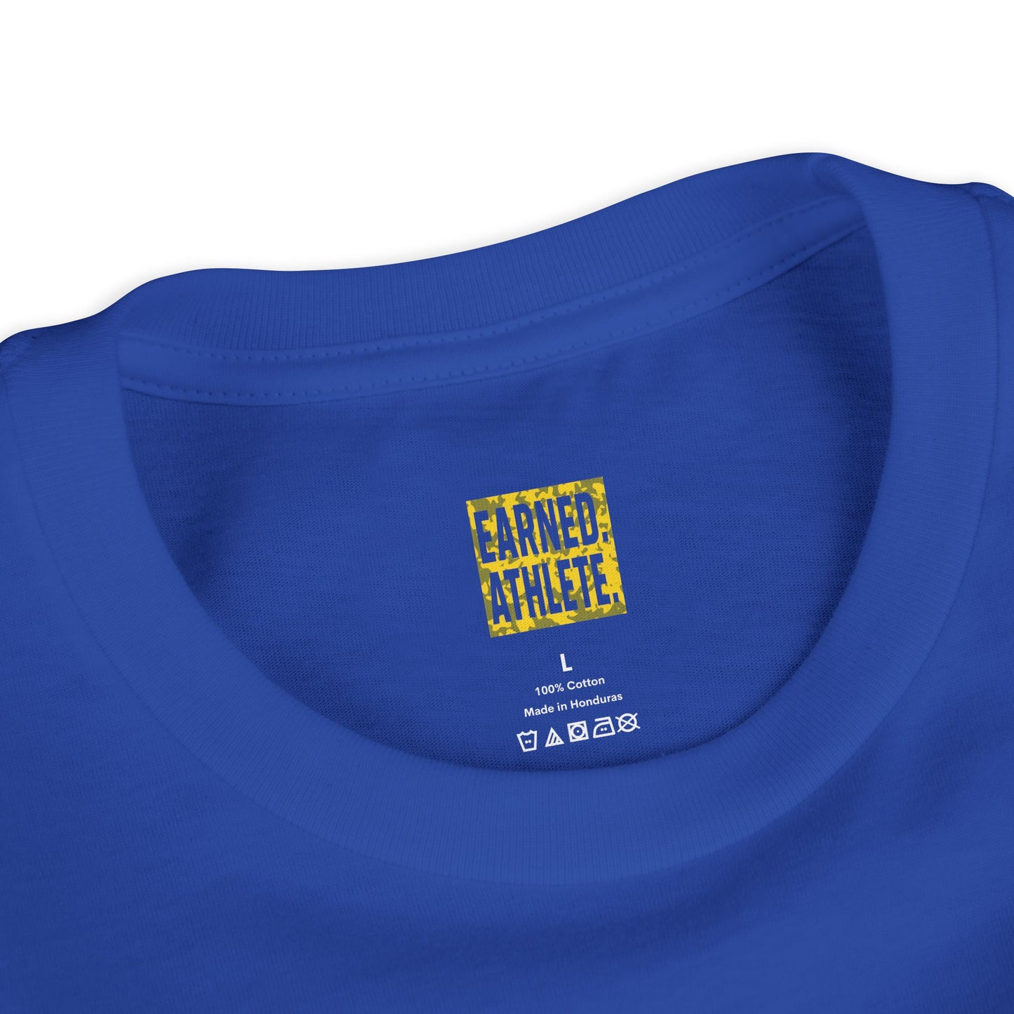 SHOWING UP, ADDS UP Youth Tee (Yellow Font)