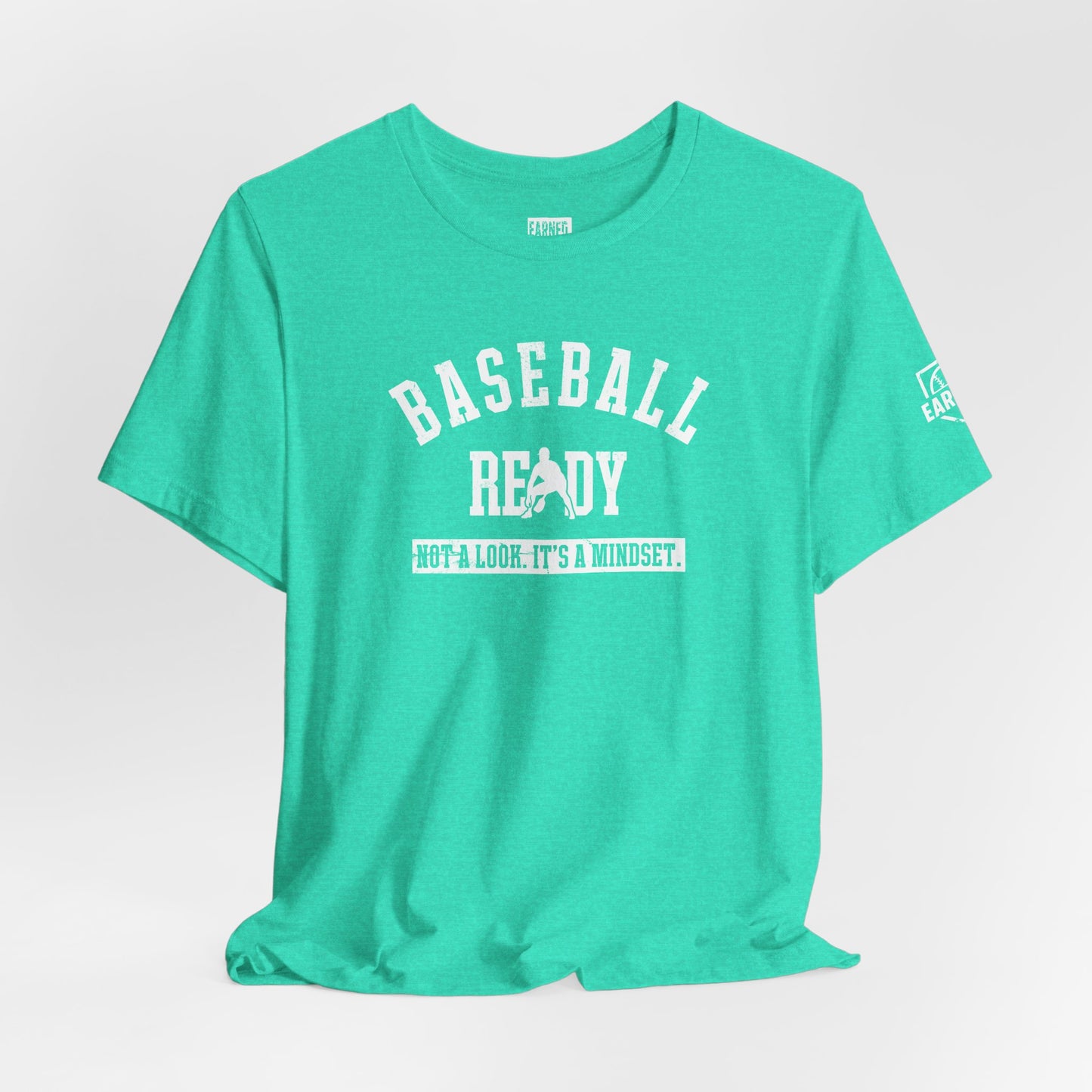 BASEBALL READY Tee (White Font)