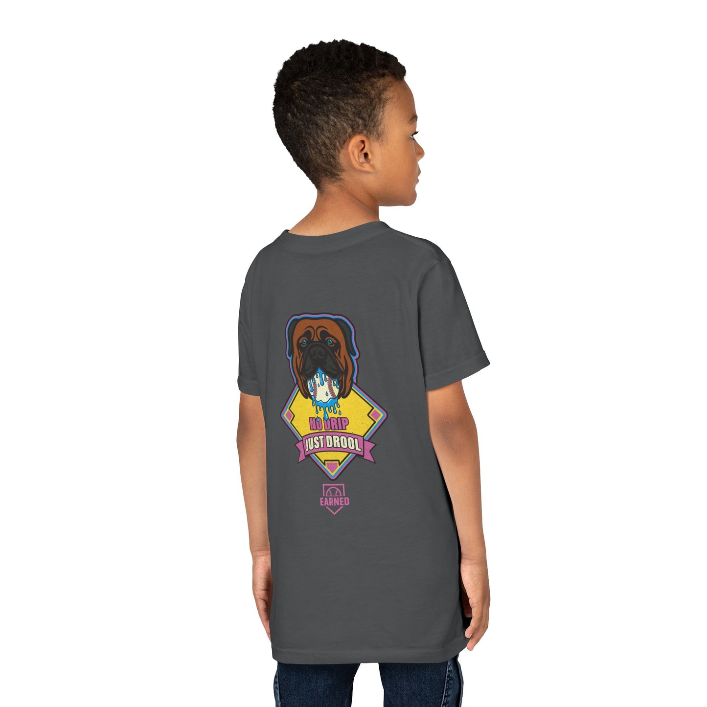 NO DRIP. JUST DROOL. Youth Tee - BARK PARK Collection